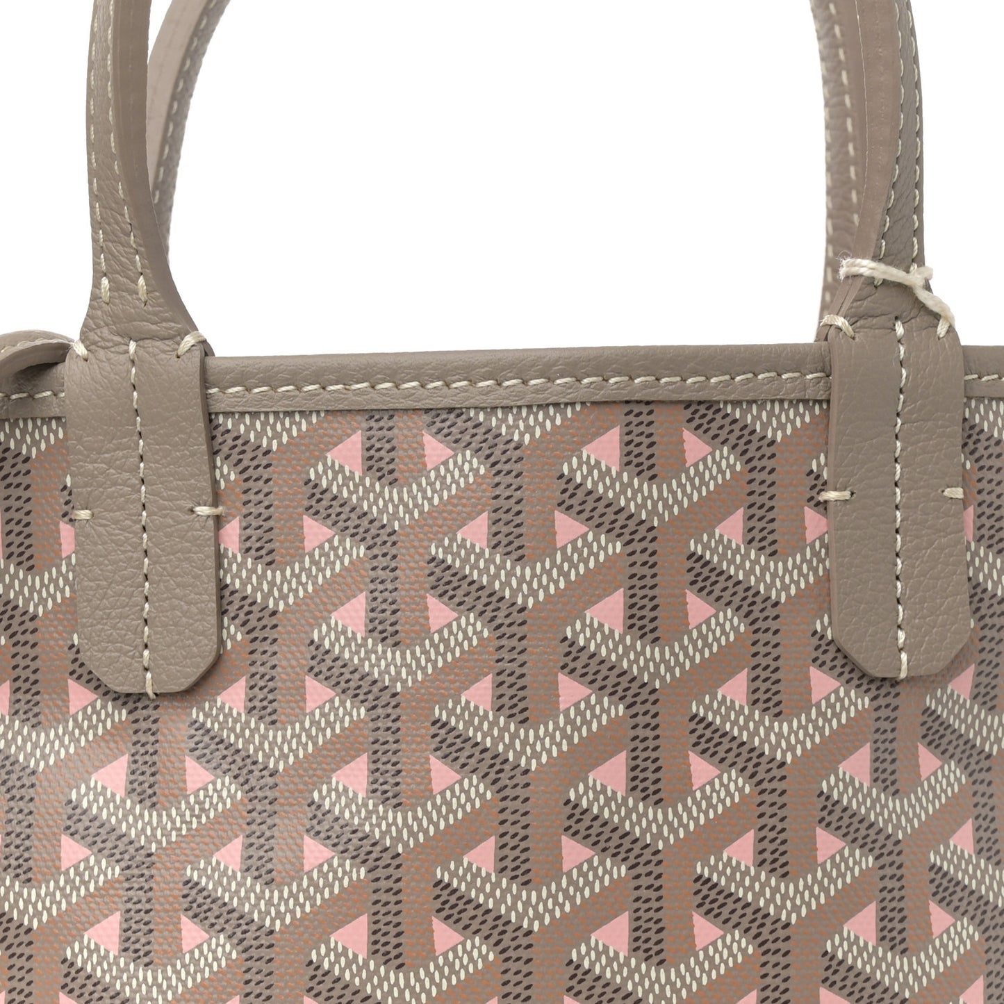 Goyardine Poitiers Claire Voie Tote Grege Powder Pink