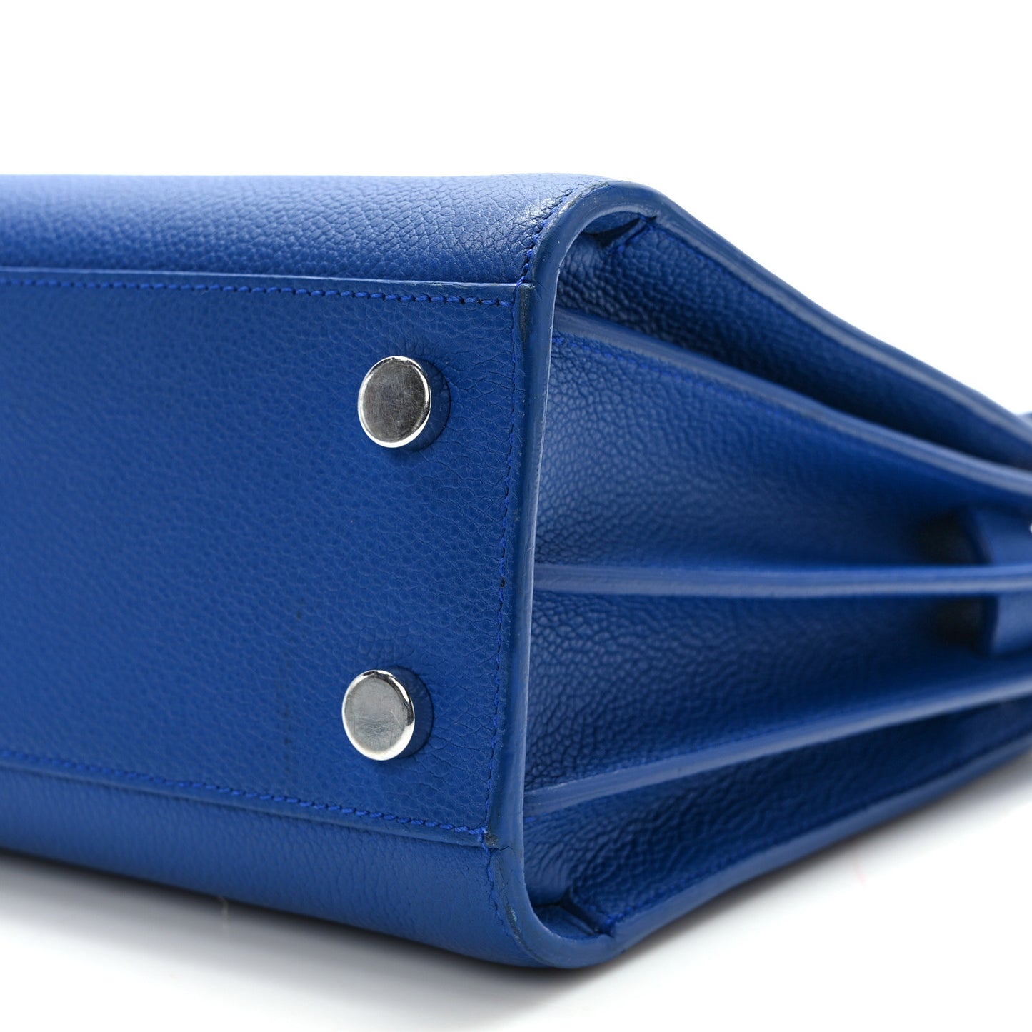 Calfskin Nano Sac De Jour Royal Blue