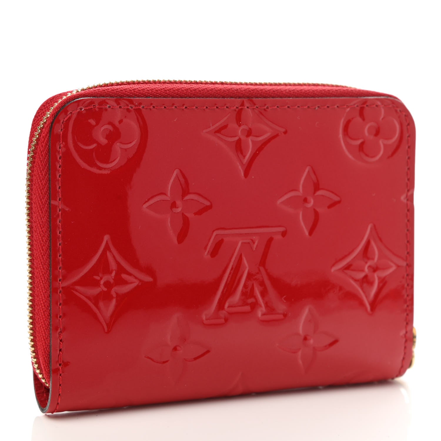 Louis Vuitton Vernis Zippy Coin Purse Cherry 4 of 8