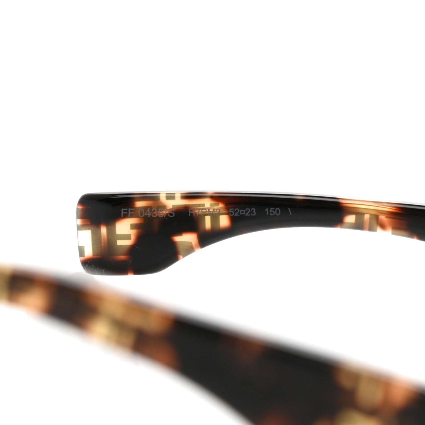Acetate Fendi Roma Cat Eye Sunglasses FF 0435/S Havana