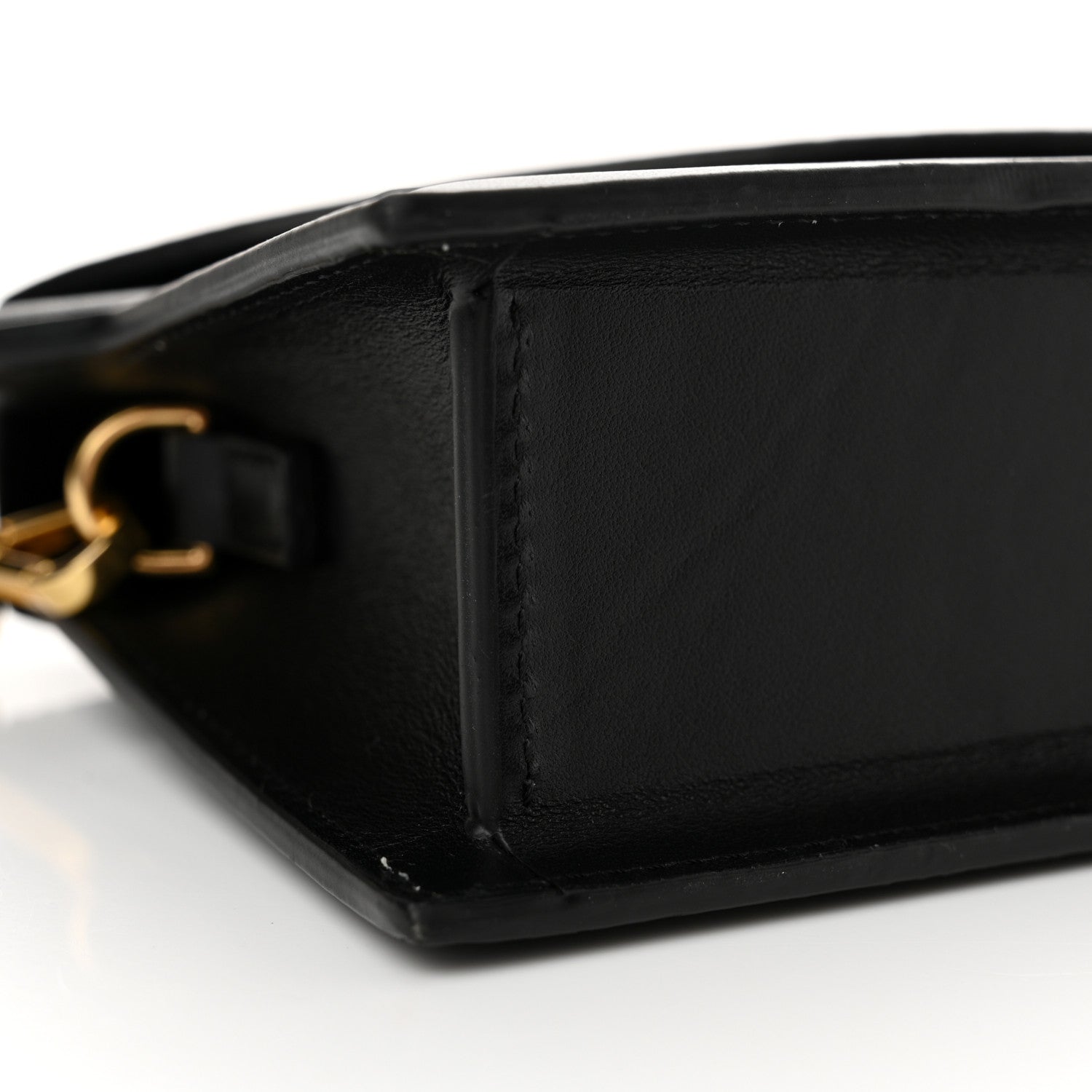Jacquemus Smooth Calfskin Le Sac Rond Black 8 of 10