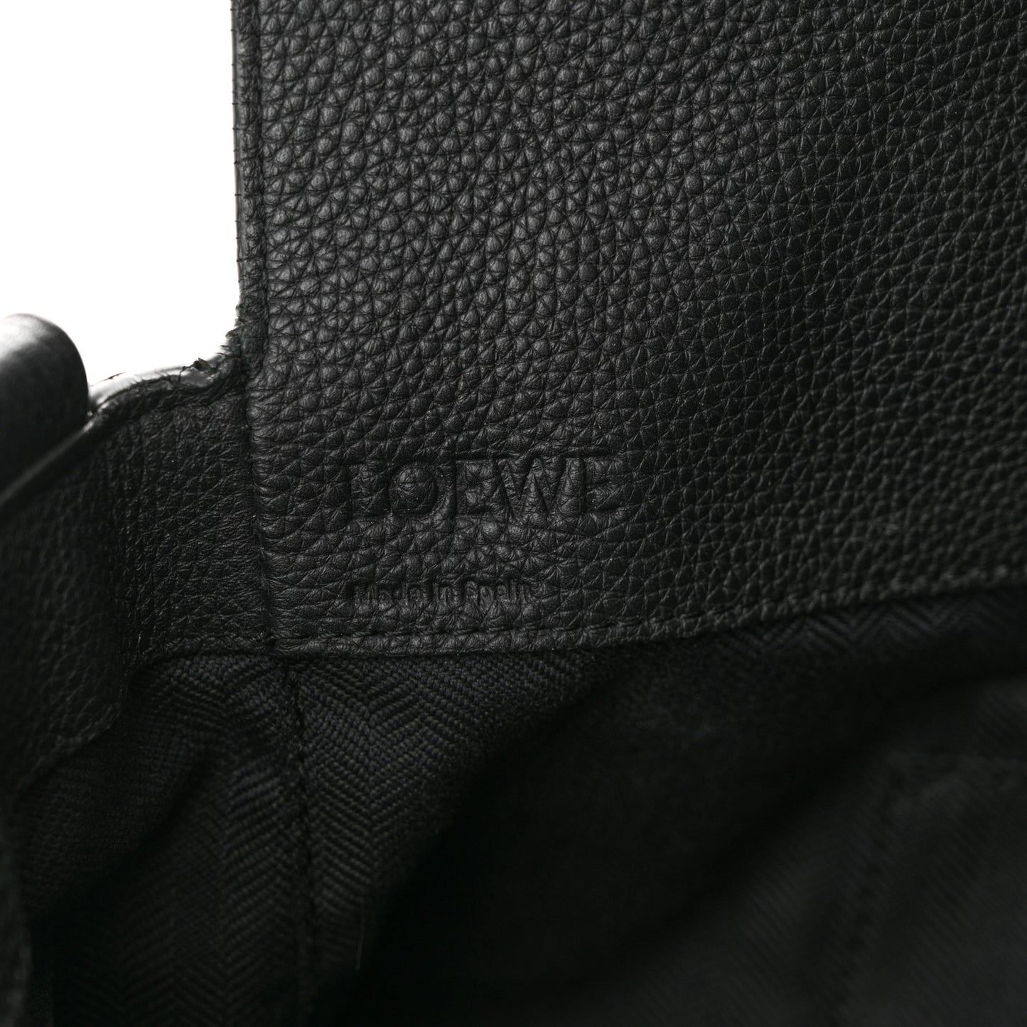 Calfskin Puzzle Messenger Bag Black