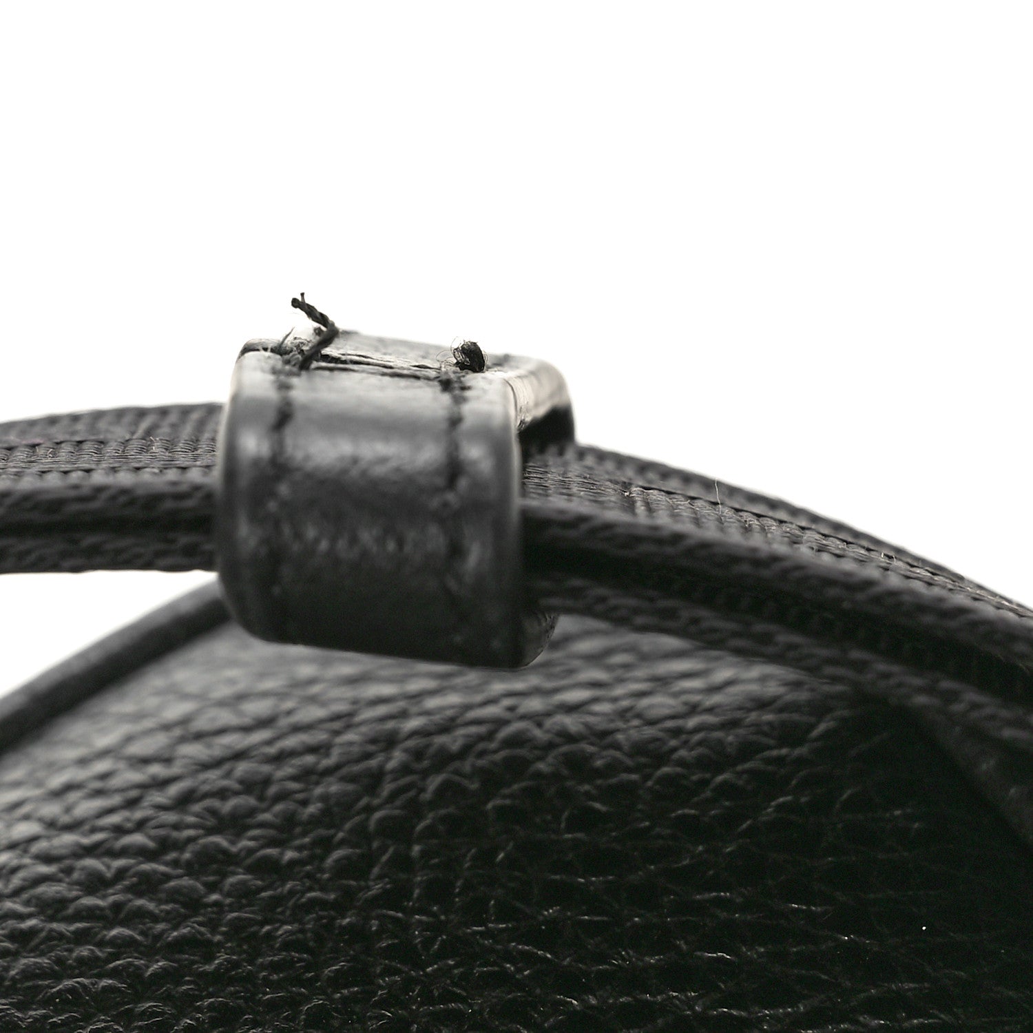 Versace Grained Calfskin Small Medusa Messenger Bag Black 11 of 11