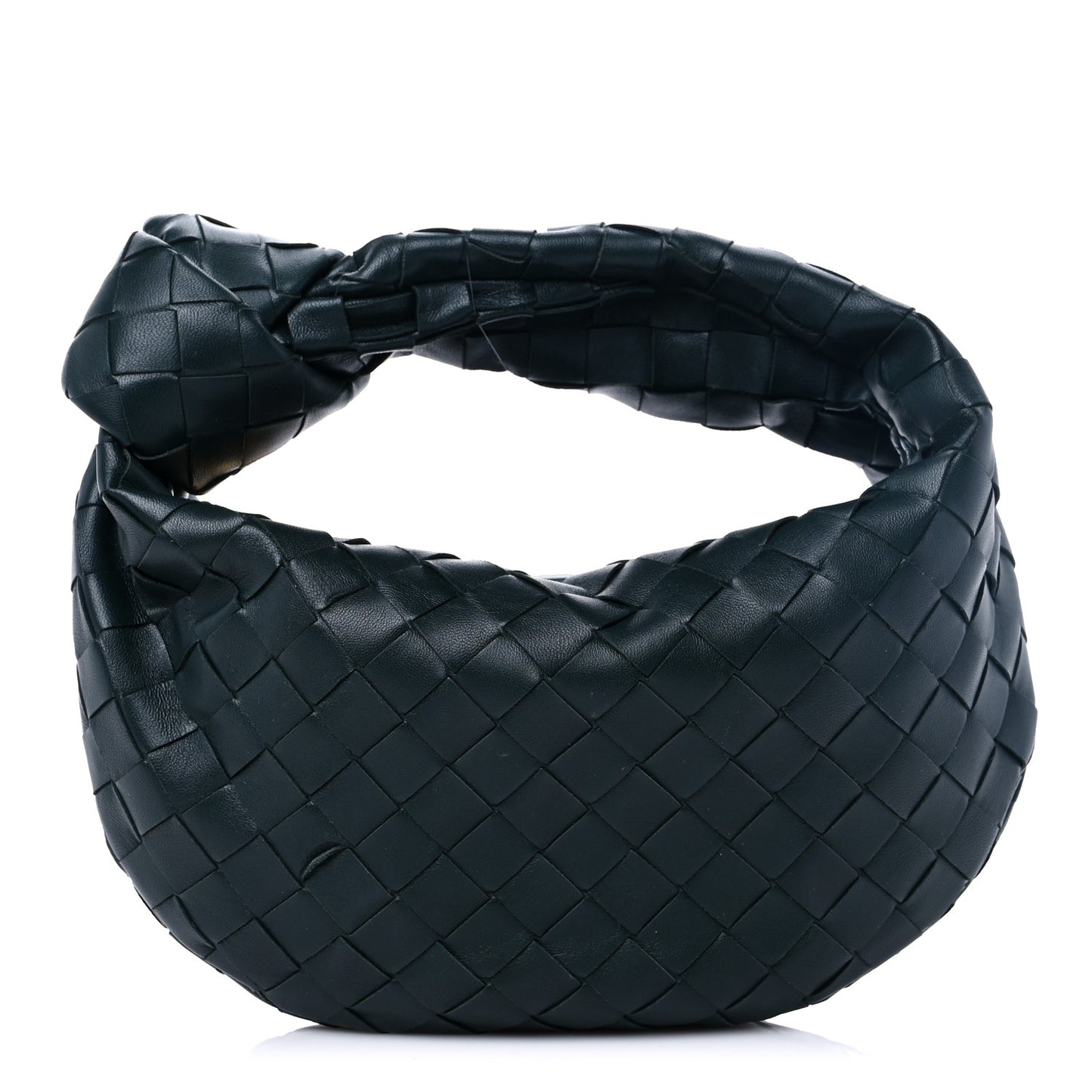 Nappa Intrecciato Mini Jodie Dark Moss