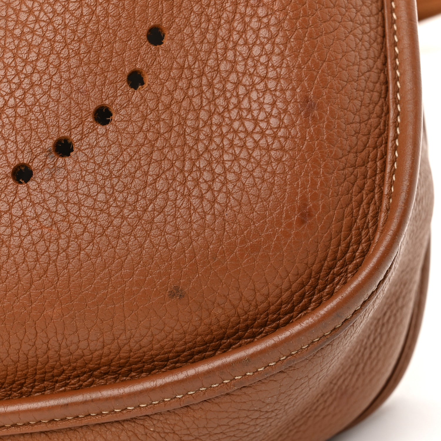 Hermes Taurillon Clemence Evelyne III PM Gold 15 of 15