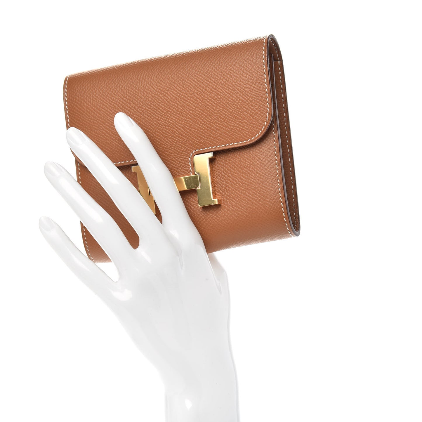 Epsom Constance Compact Passant Wallet Gold