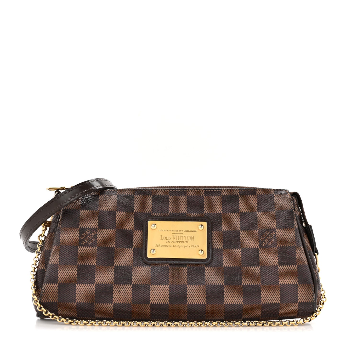 Damier Ebene Eva Clutch