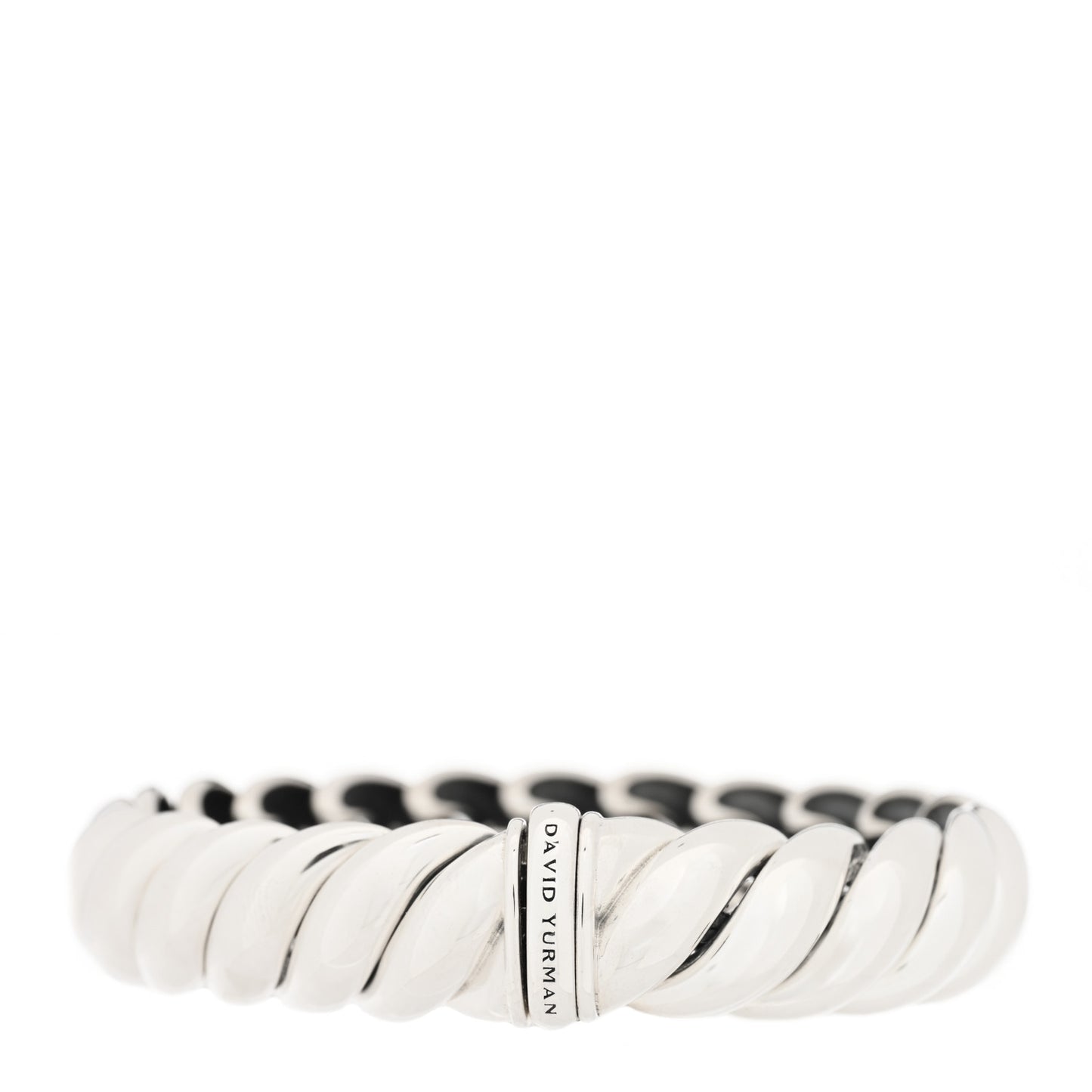 Sterling Silver 14mm Sculpted Cable Bracelet