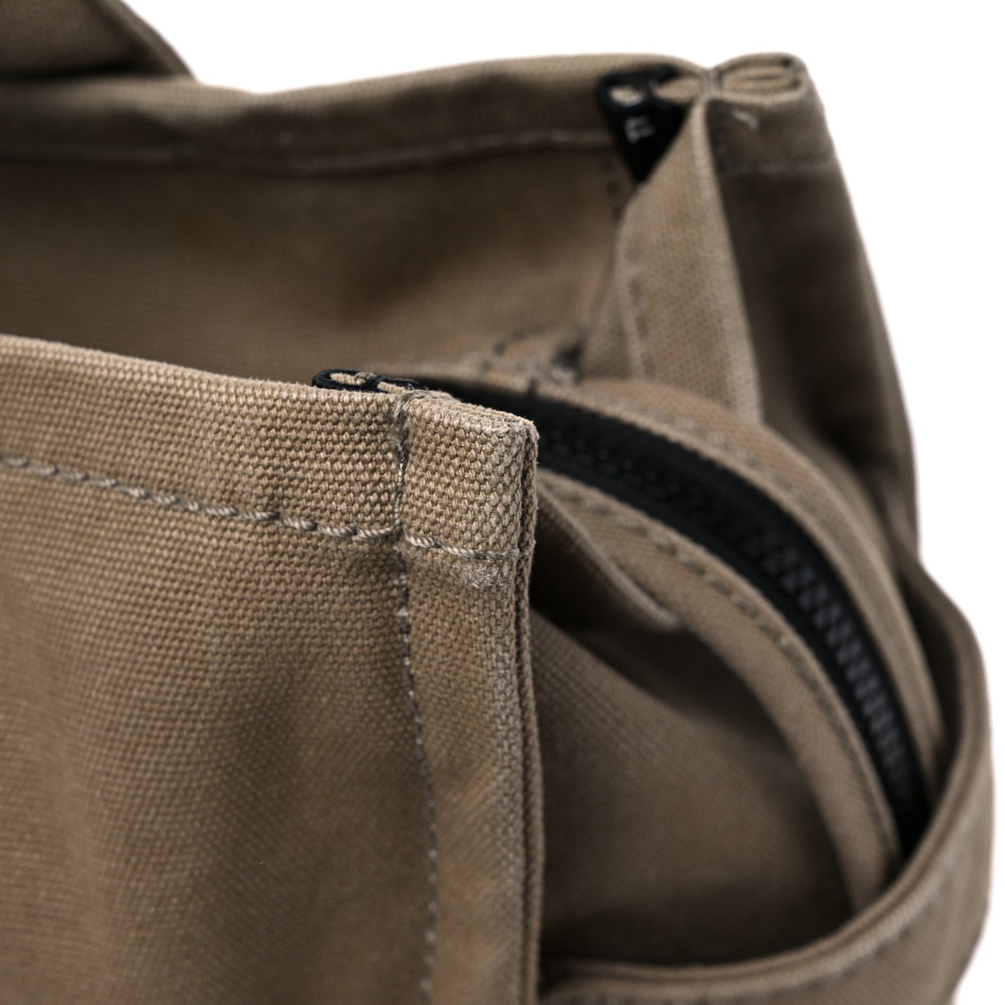 Canvas Large Summer Tote Bag Slate Green