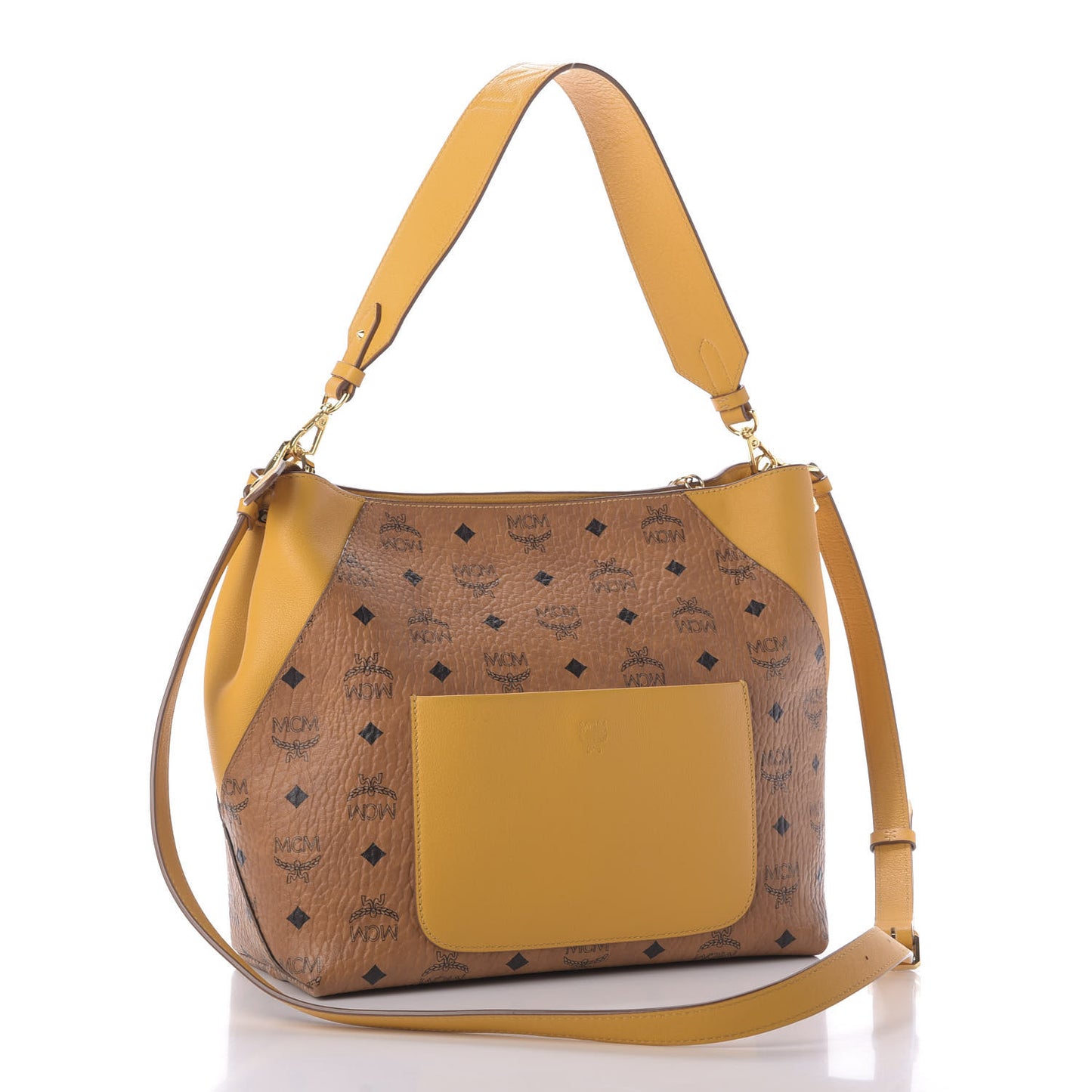 Visetos Medium Klara Hobo Cognac Yellow