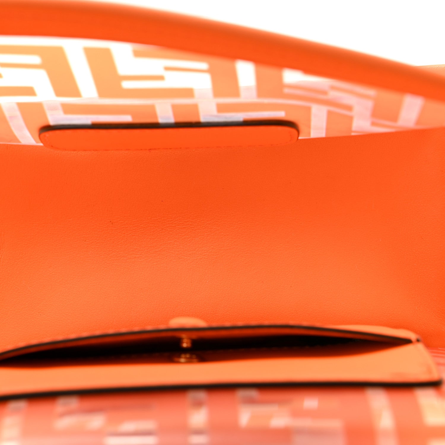 Fendi TPU FF Vitello Century F is Fendi Small Kan I Shoulder Bag Aranciata 5 of 10