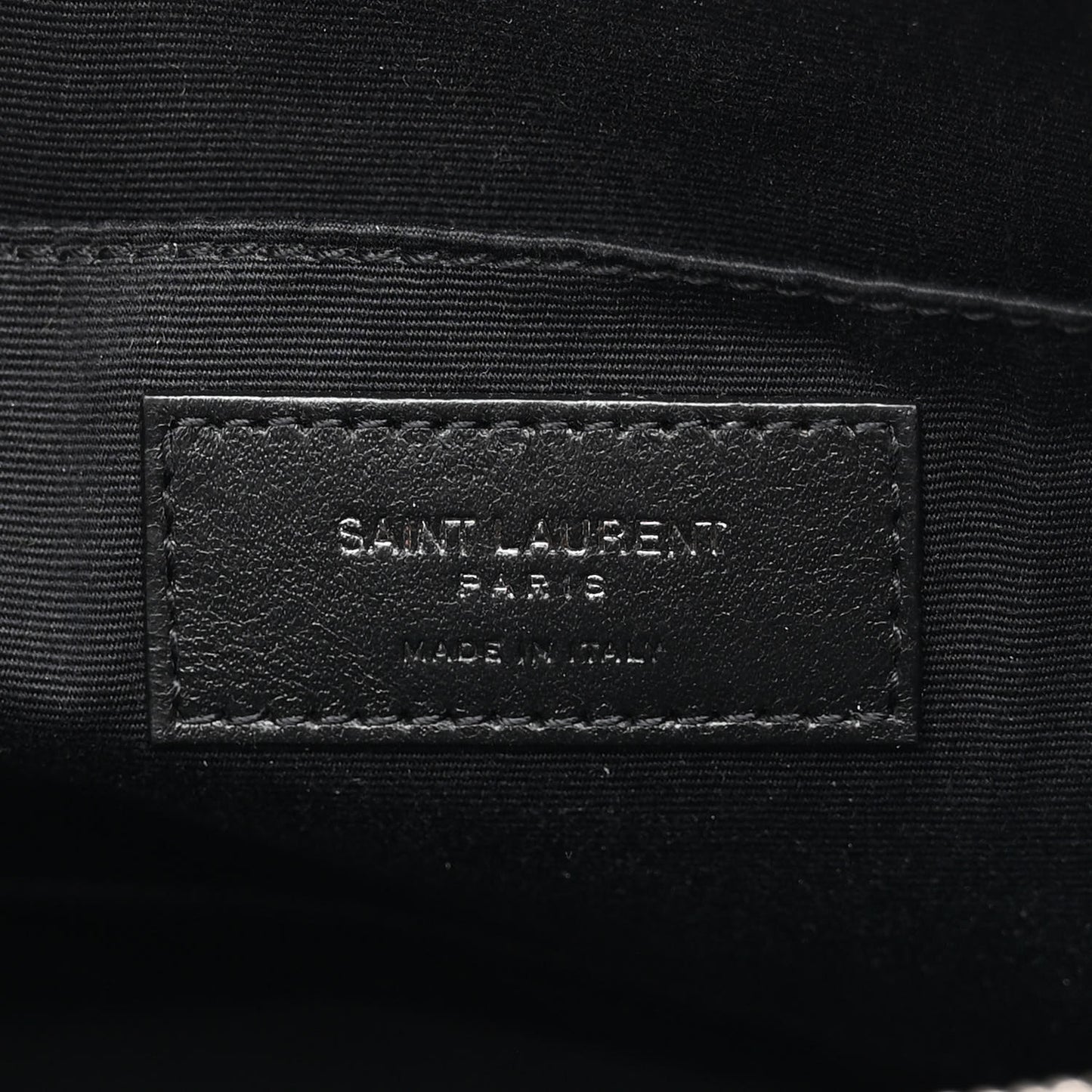 Calfskin Matelasse Monogram Lou Camera Bag Black