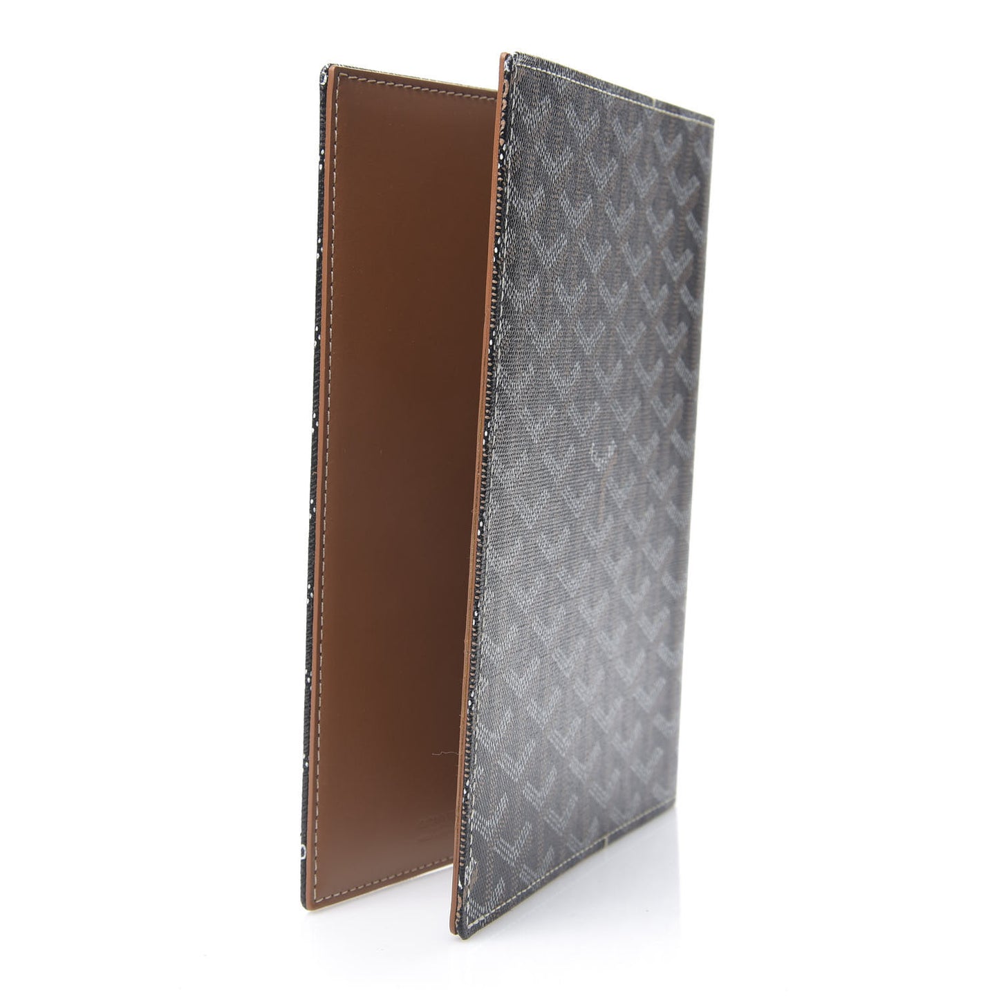 Goyardine Agenda Cover Black Gold