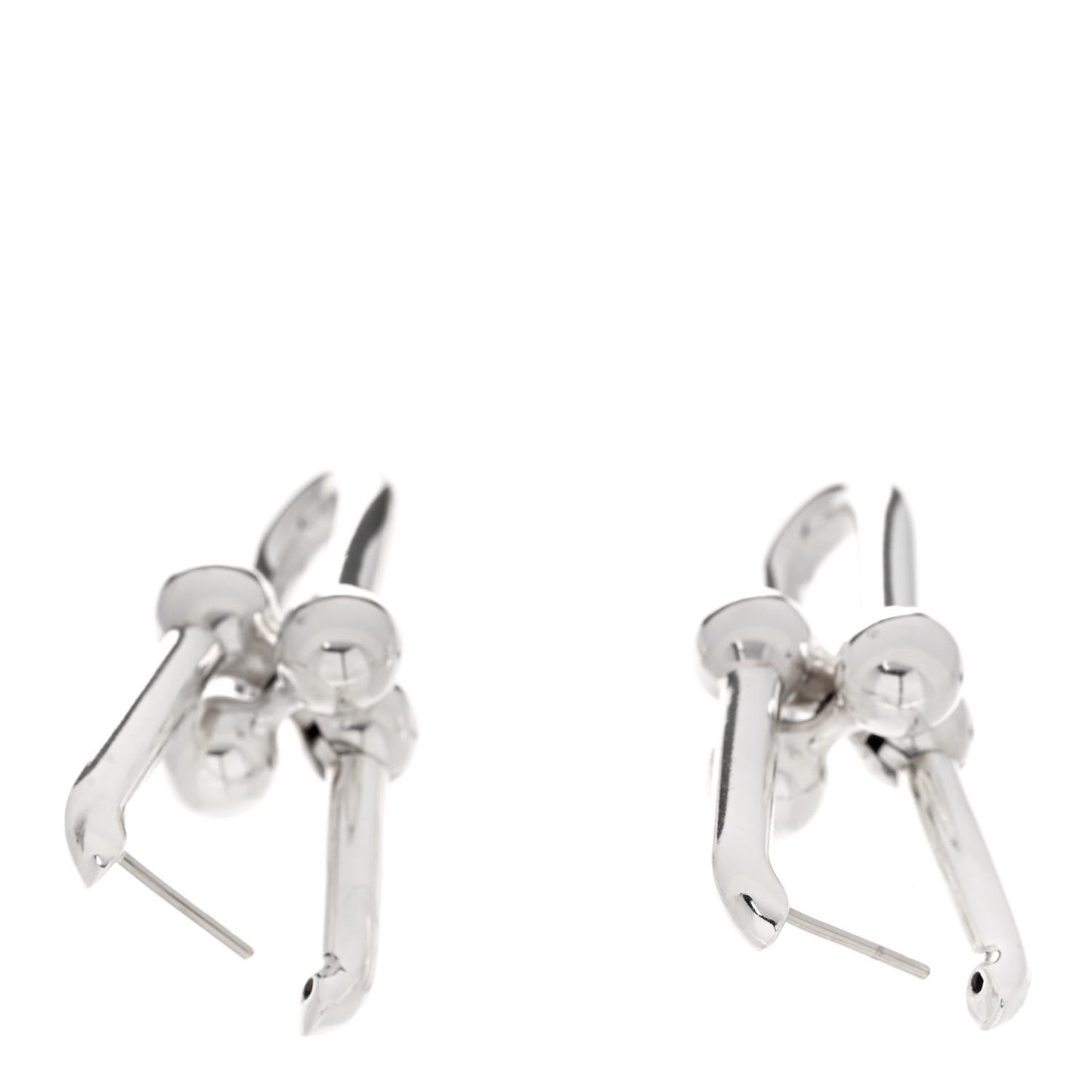 Sterling Silver Extra Large HardWear Link Earrings