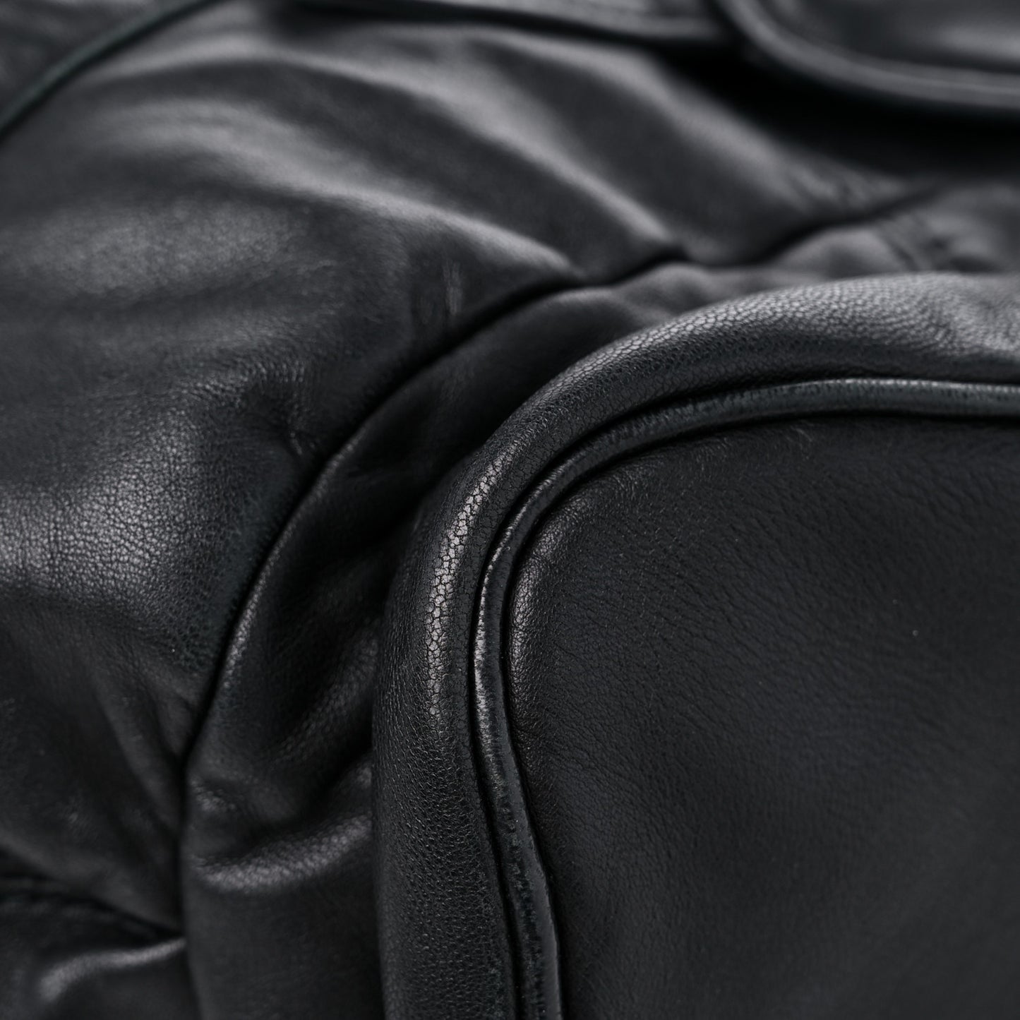 Lambskin Marti Backpack Washed Black Rose Gold Hardware