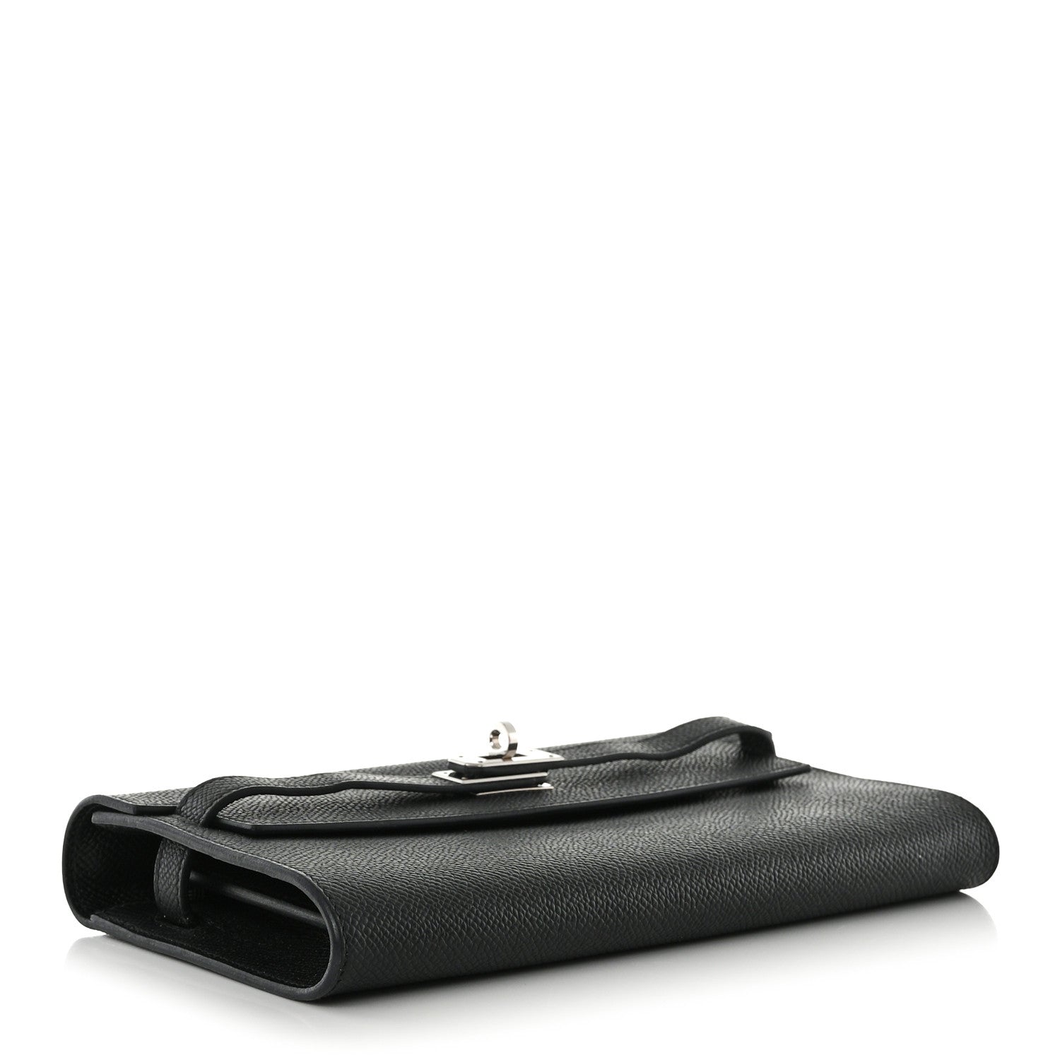 Hermes Epsom Kelly Wallet To Go Black 4 of 10