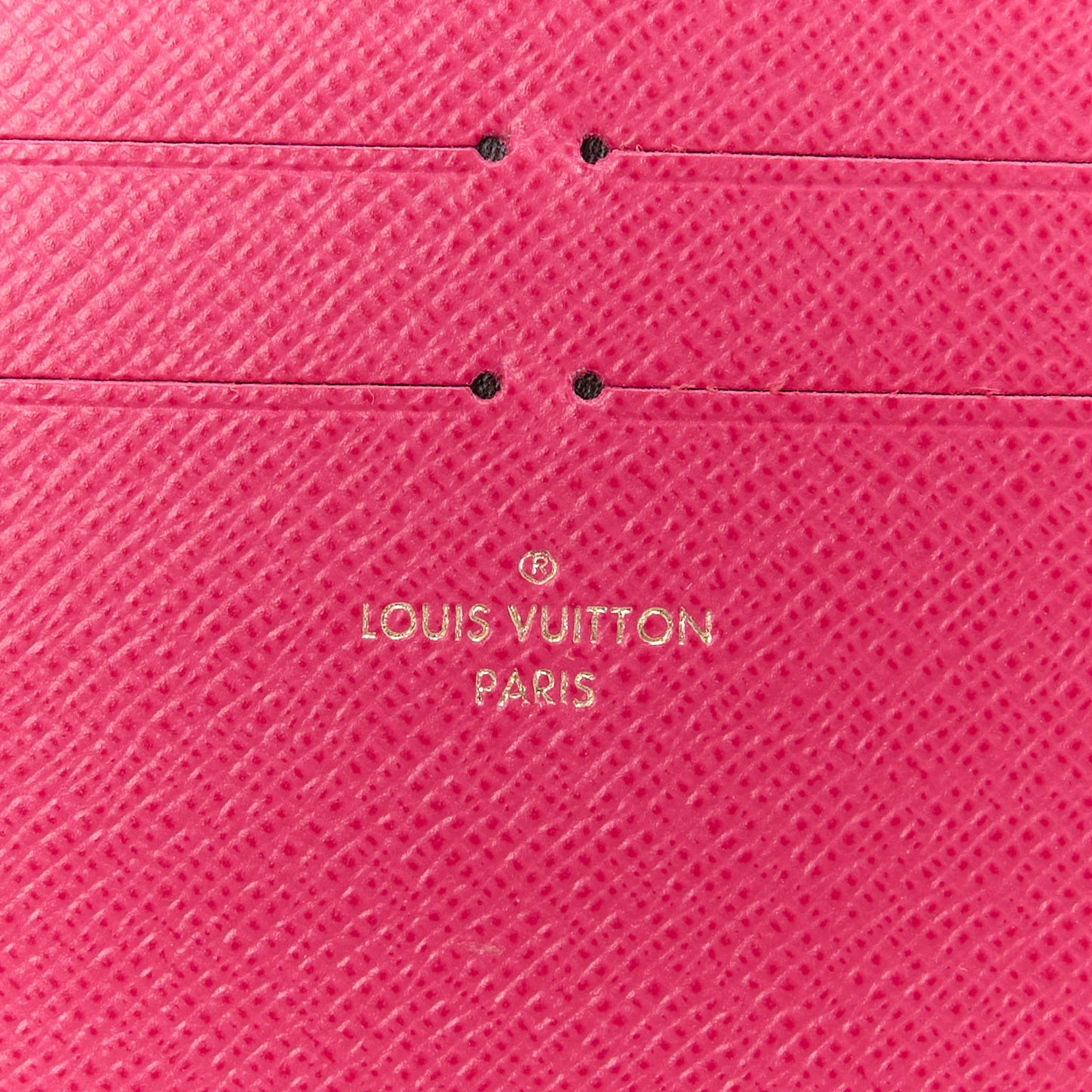 LOUIS VUITTON Monogram 2021 Christmas Animation Hollywood Pochette Felicie Chain Wallet Fuchsia
