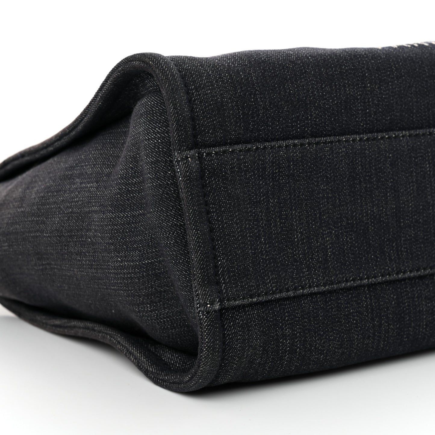 Denim Small Deauville Tote Dark Blue