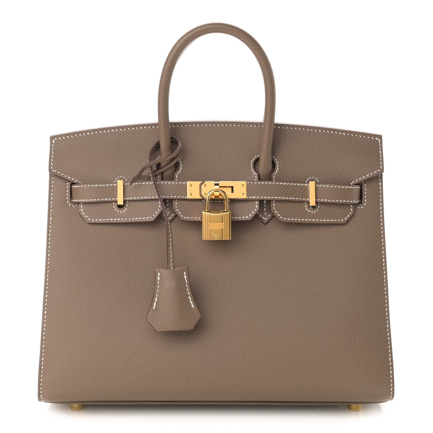 Epsom Birkin Sellier 25 Etoupe