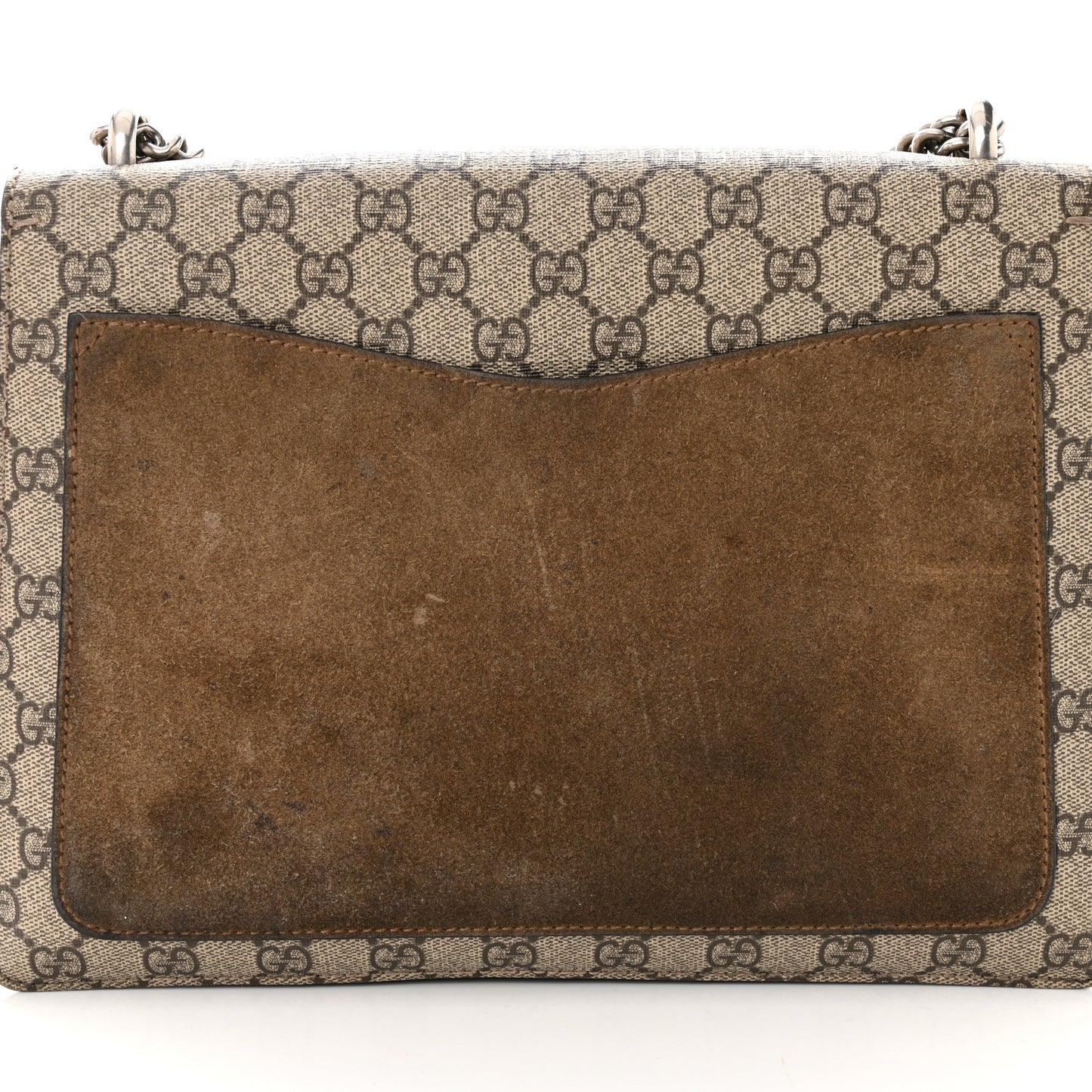 GG Supreme Monogram Medium Dionysus Shoulder Bag Taupe
