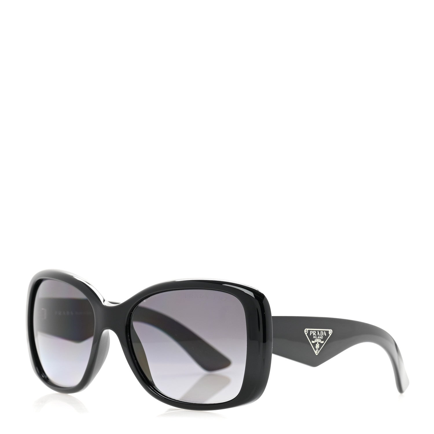 PRADA.°☆サングラス Prada Sunglasses 2012 Black Glossy Square Unisex PR32NS SPR 32N
