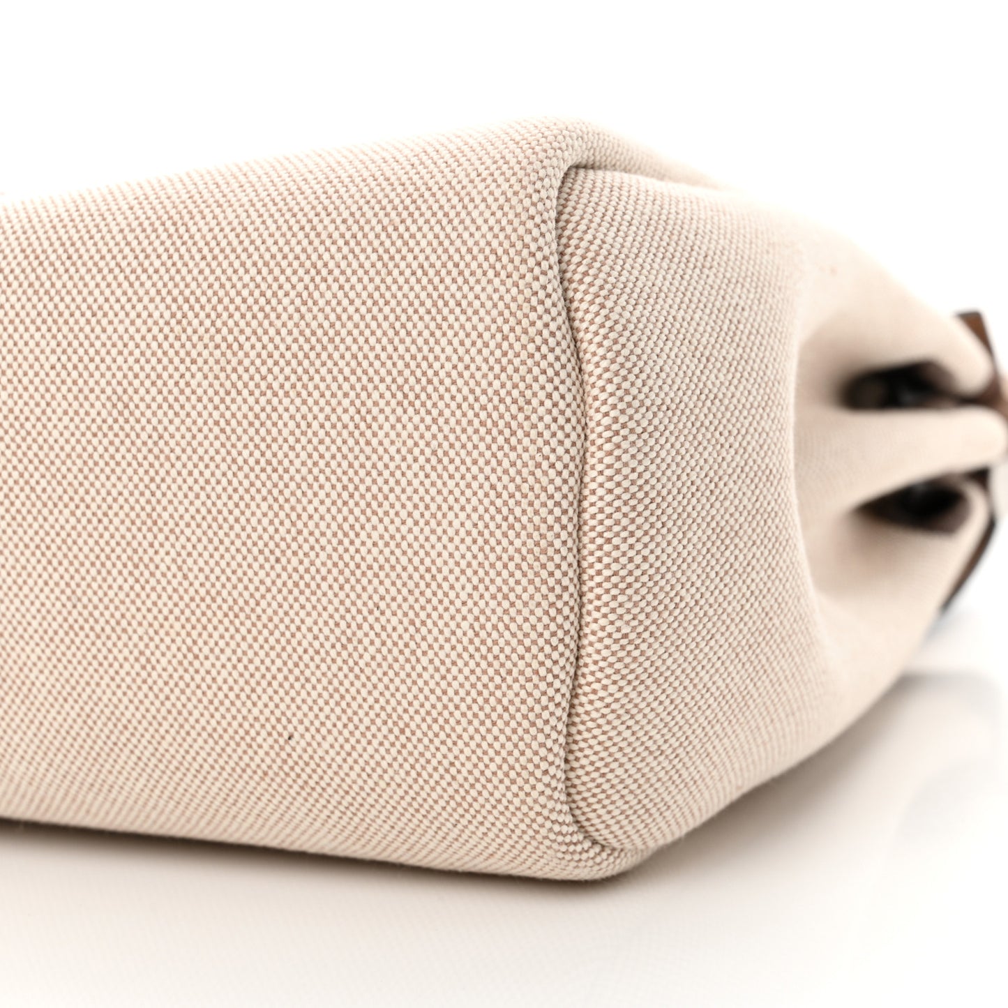 H Plume Canvas Vache Hunter Circuit Rider Hobnailed Herbag Zip Retourne 31 PM Ebene Ecru