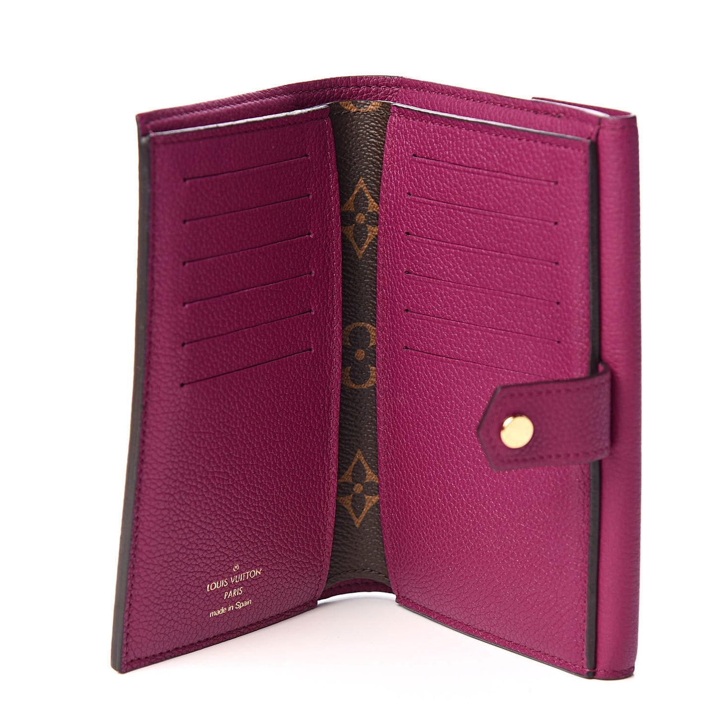 Monogram Pallas Compact Wallet Grape