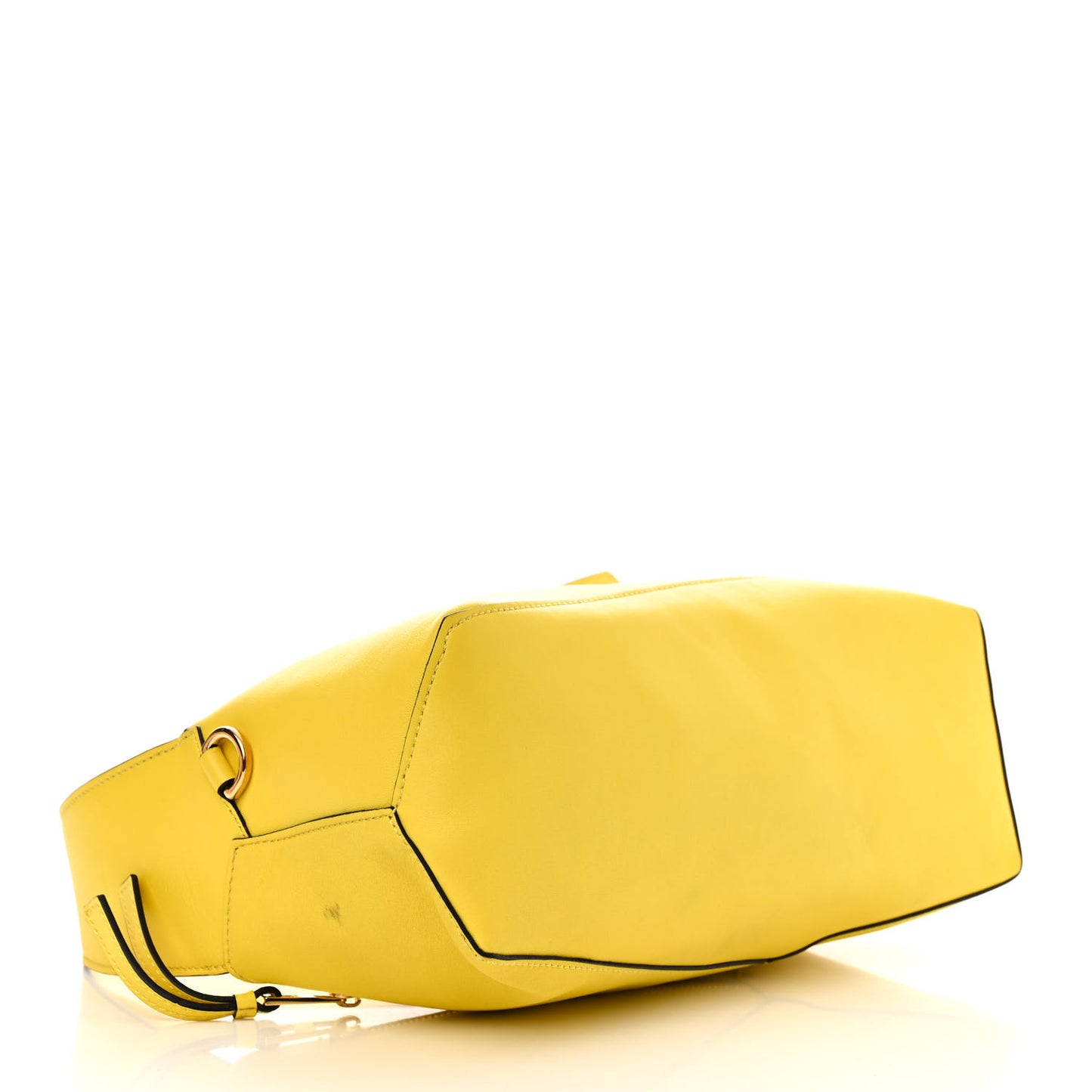 Calfskin Puzzle Hobo Lemon
