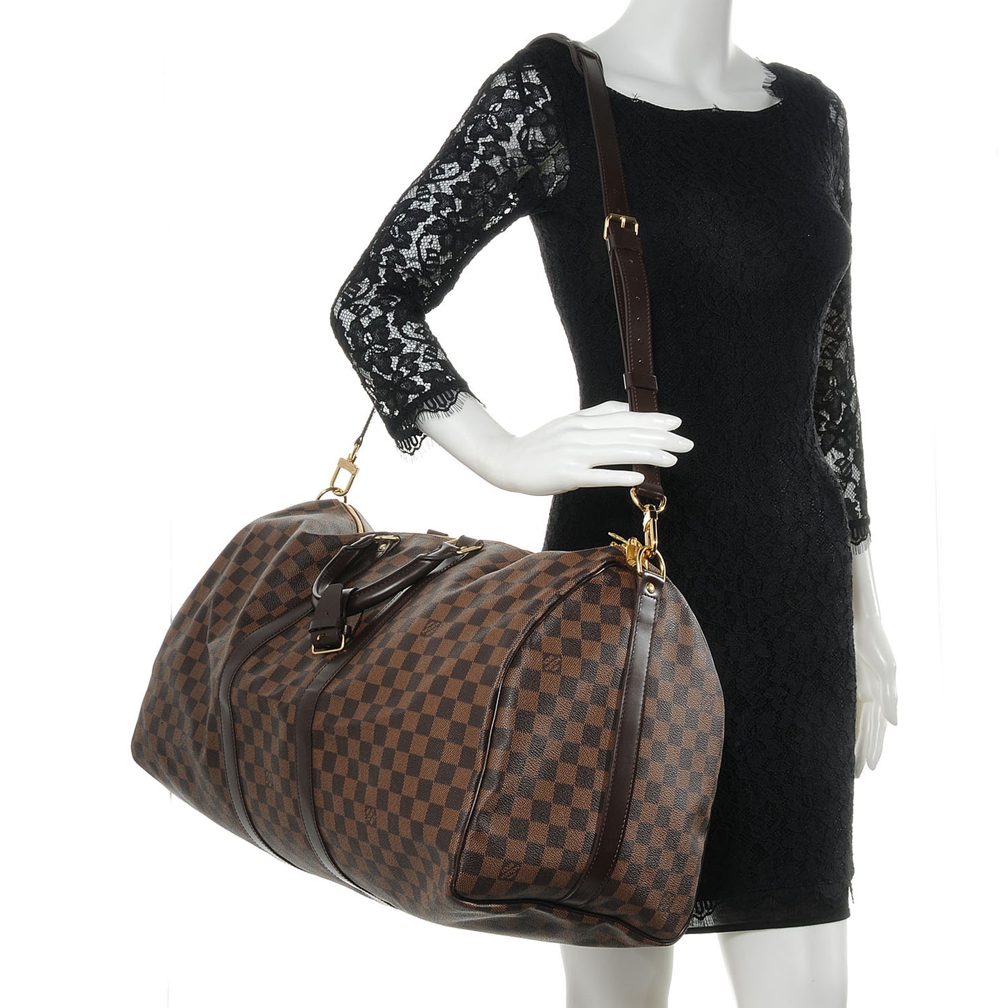 Damier Ebene Keepall Bandoulière 55