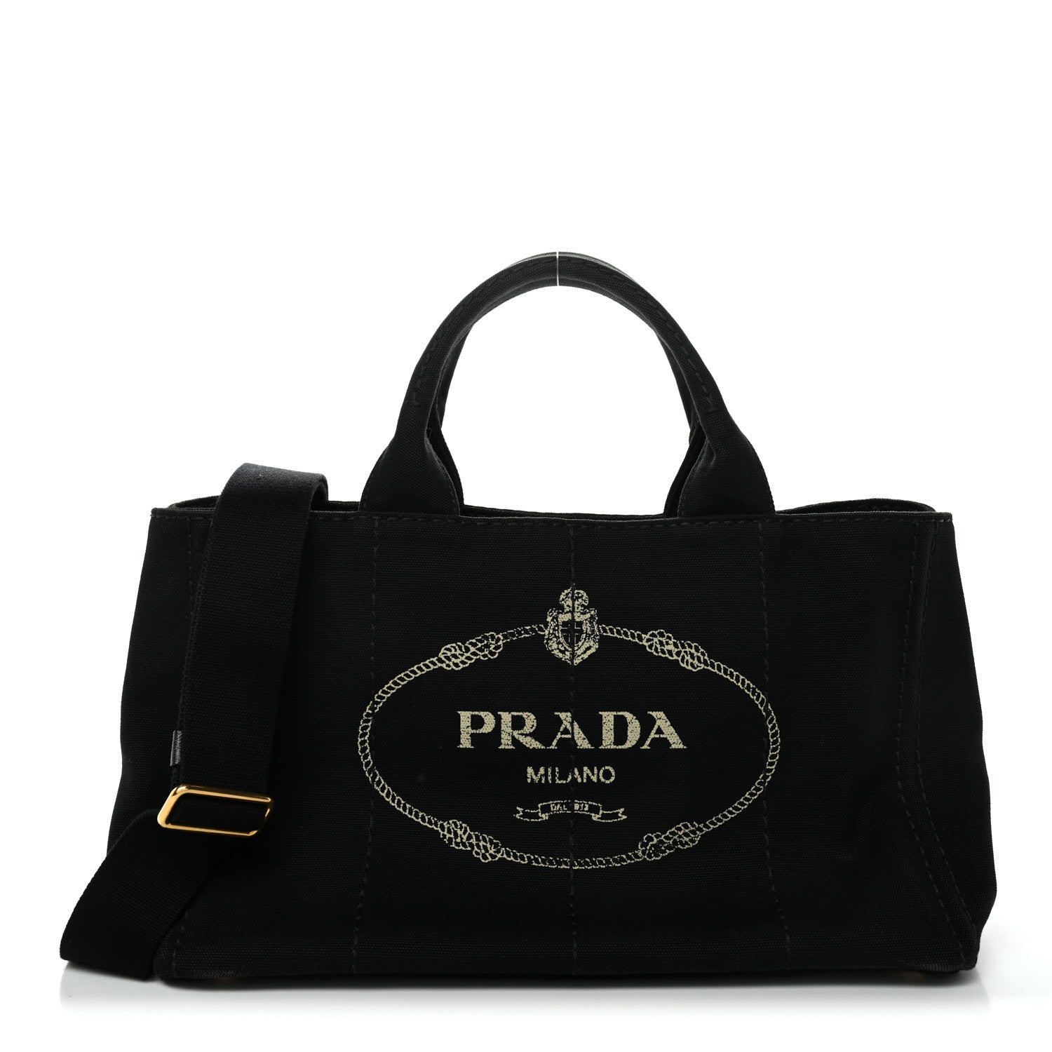 バッグ PRADA CANAPA CANVAS LIGO TOTE HAND BAG Prada Canapa Logo Tote Black 1871828 – FASHIONPHILE