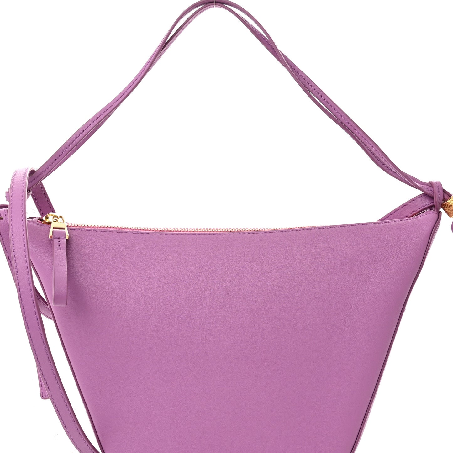 Calfskin Mini Hammock Hobo Purple