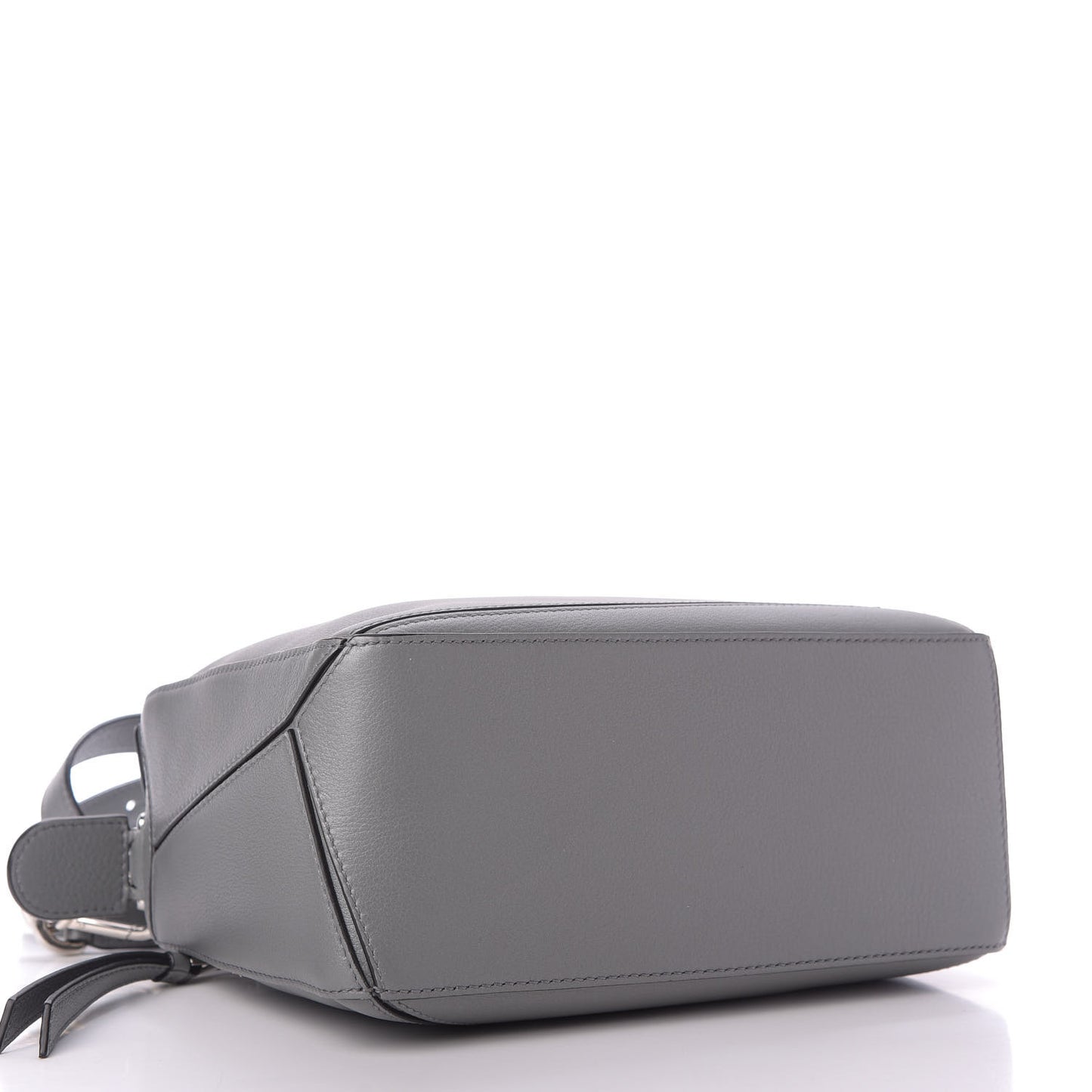Calfskin Small Puzzle Bag Gunmetal