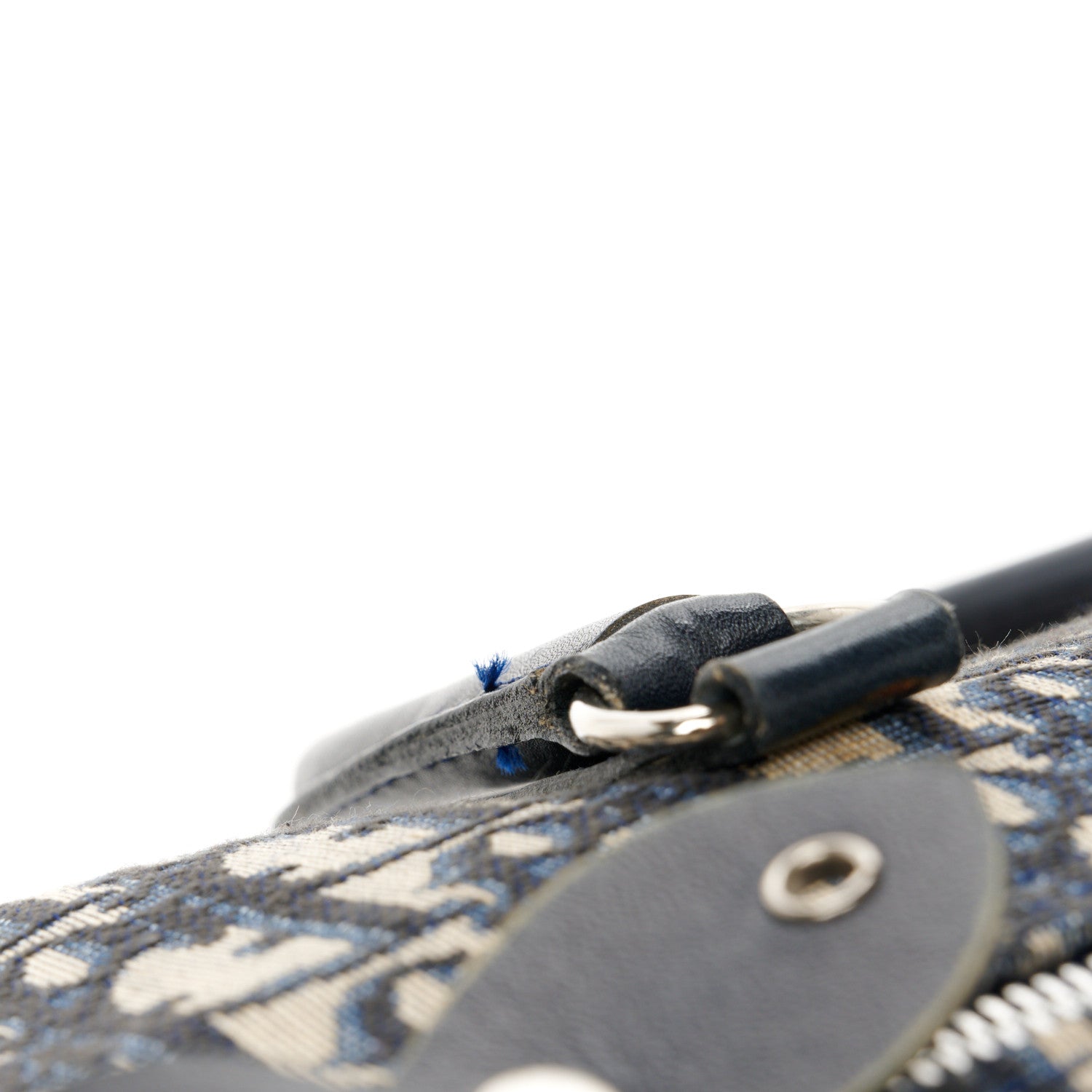 Christian Dior Monogram Duffle Navy Blue 11 of 13