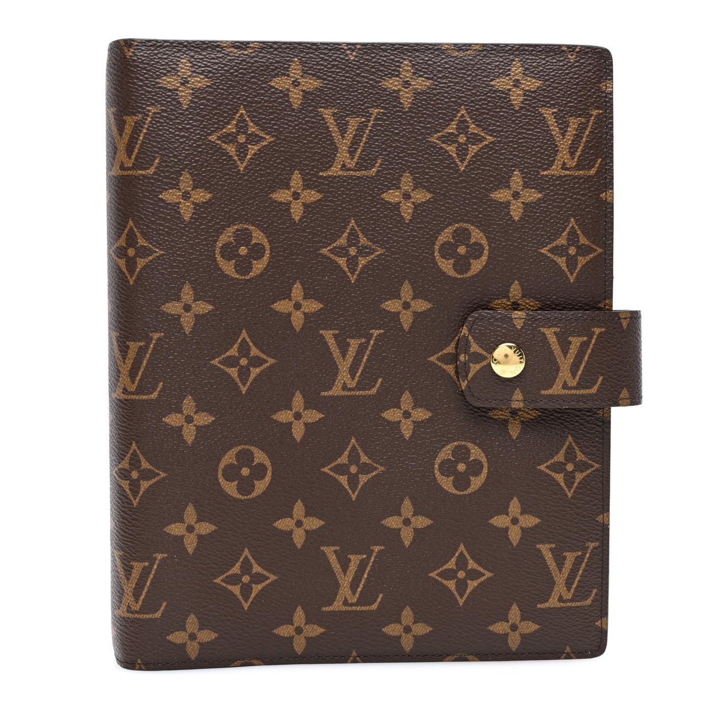 Monogram Large Ring Agenda Cover