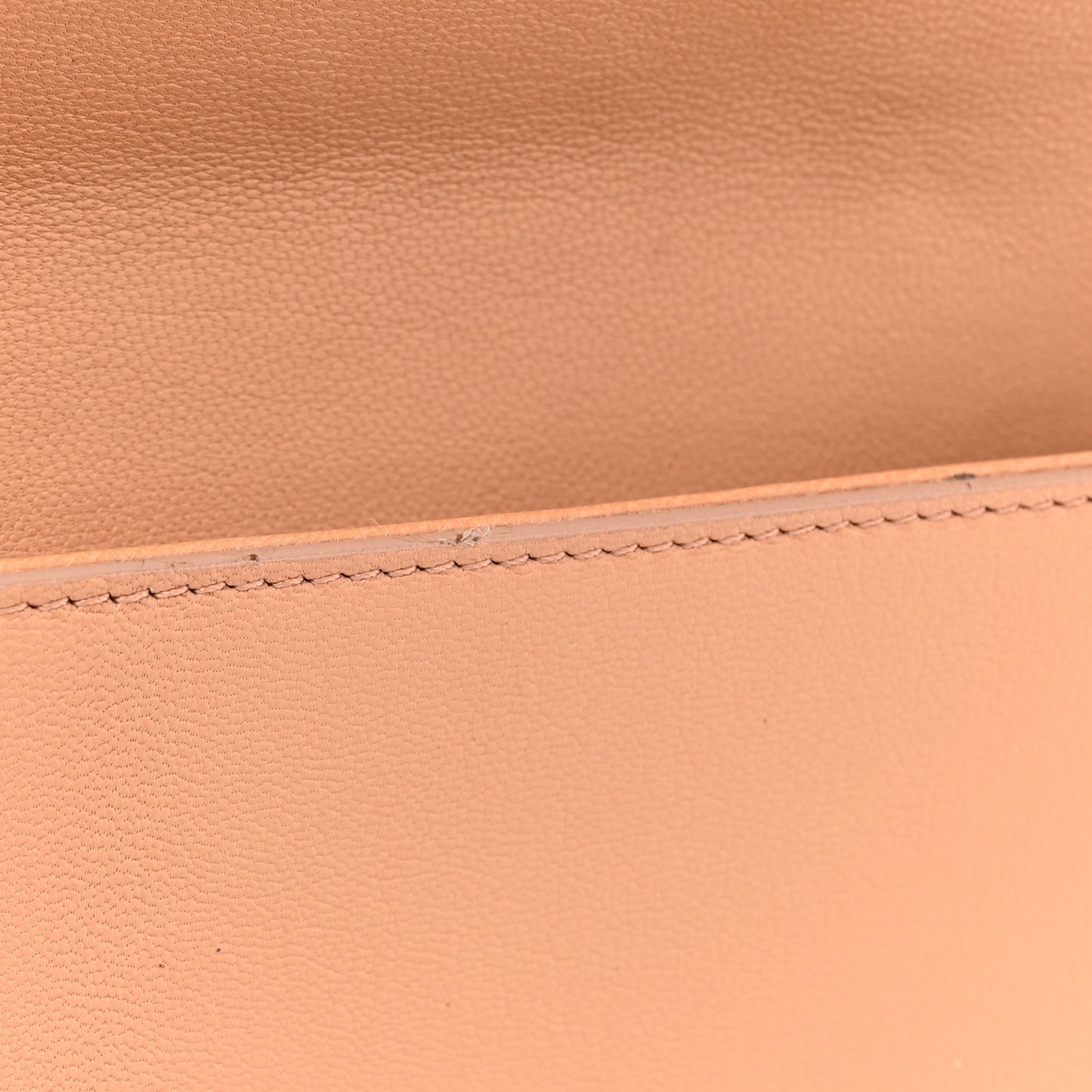 Calfskin Large Belle De Jour Clutch Beige