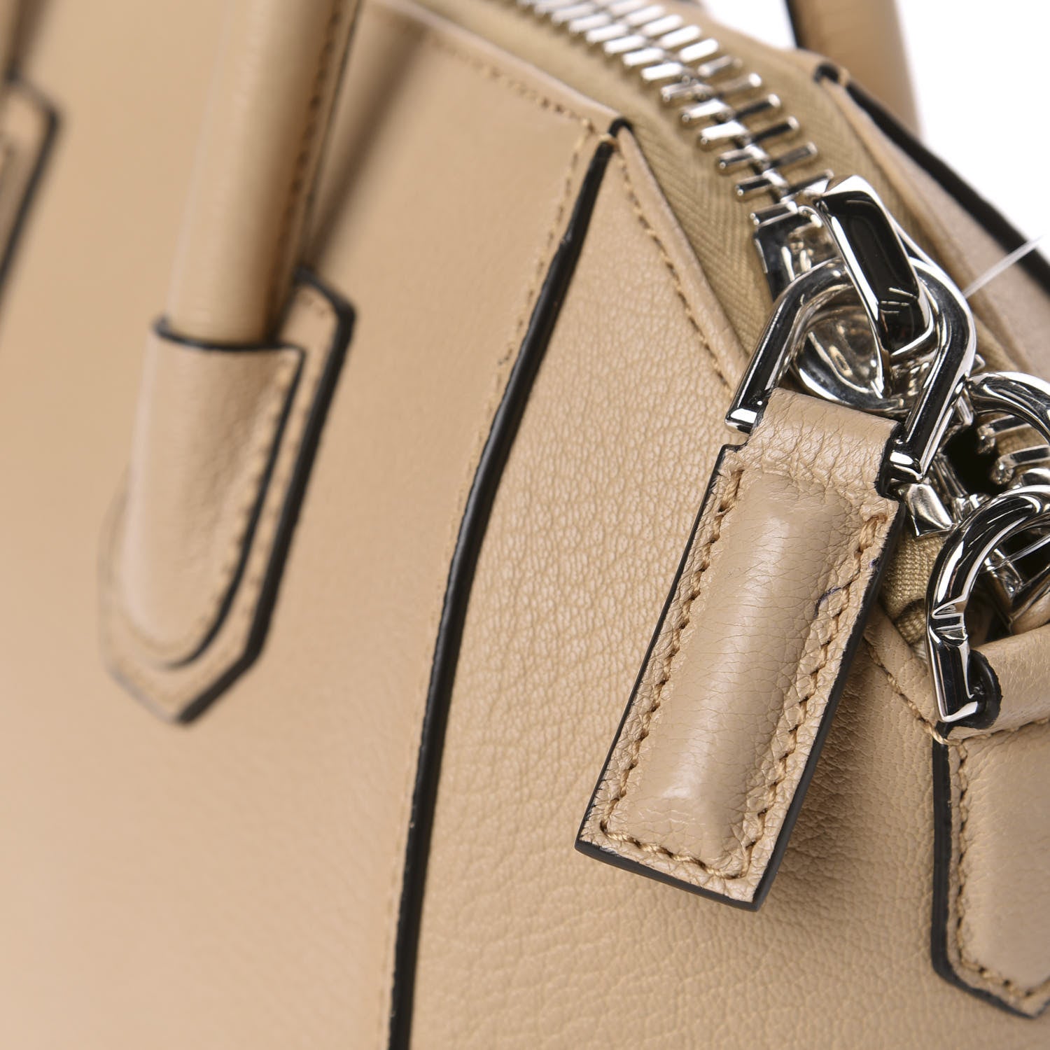 Givenchy Sugar Goatskin Mini Antigona Beige Camel 10 of 11