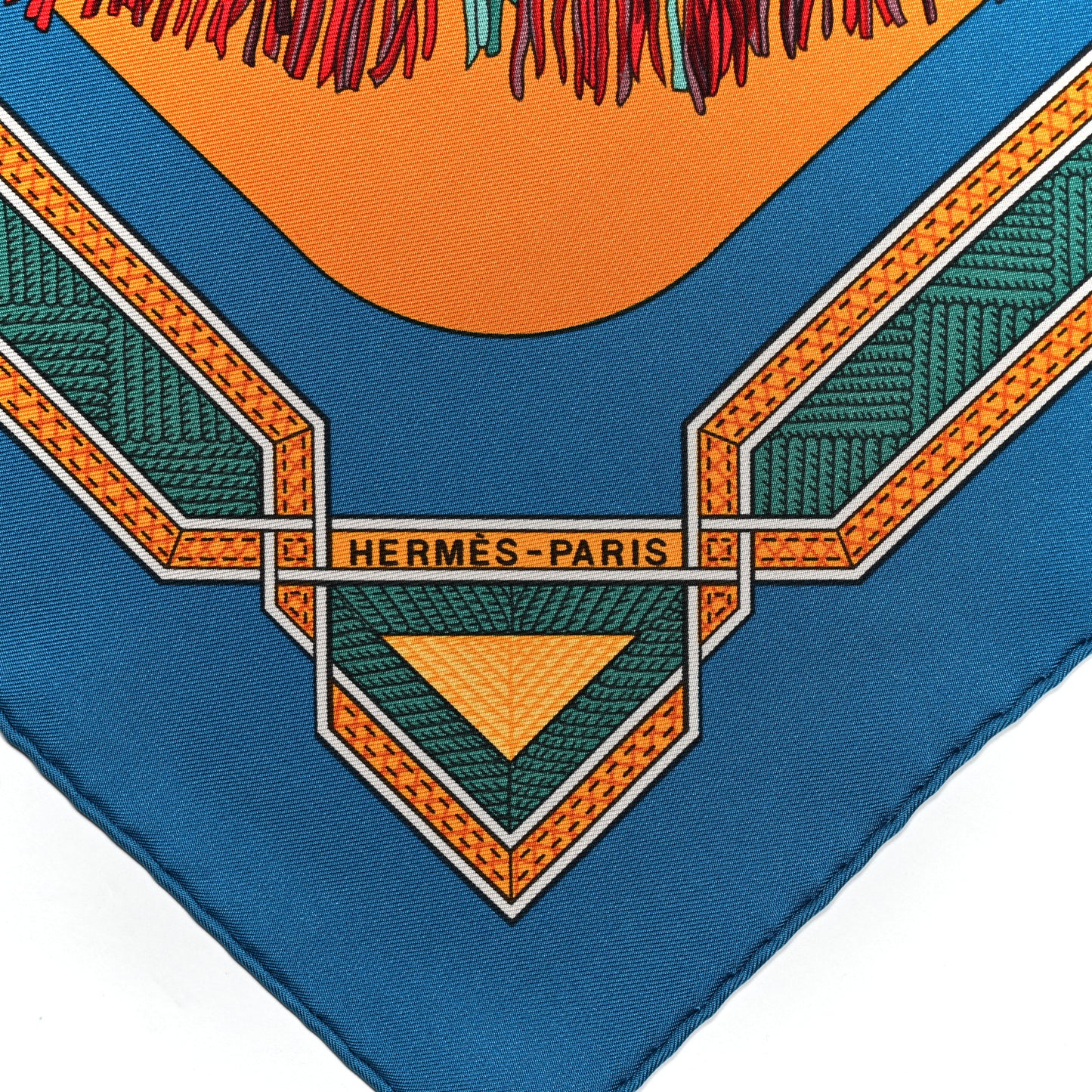 Silk Cuirs Du Desert Scarf 90