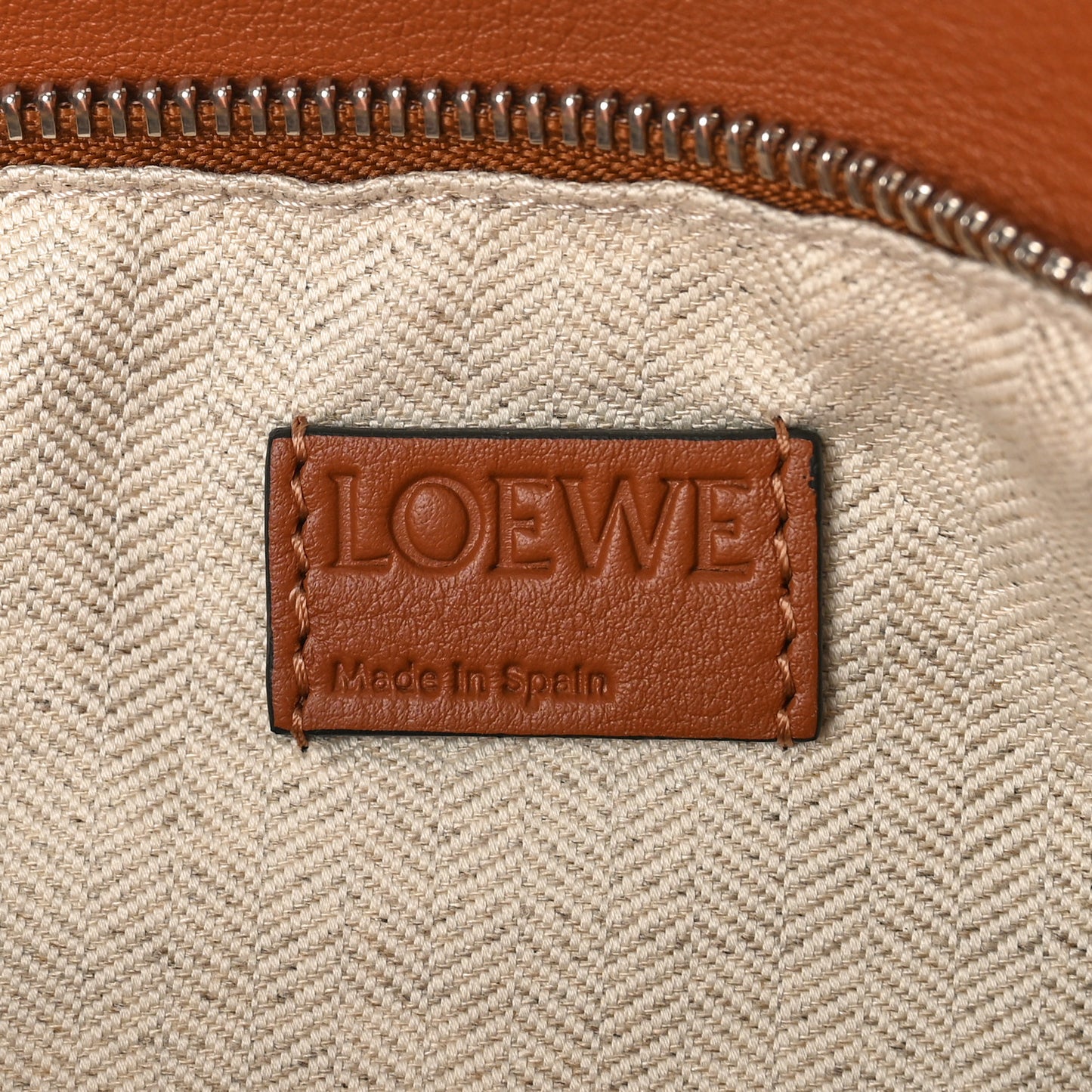 Calfskin Small Puzzle Bag Tan