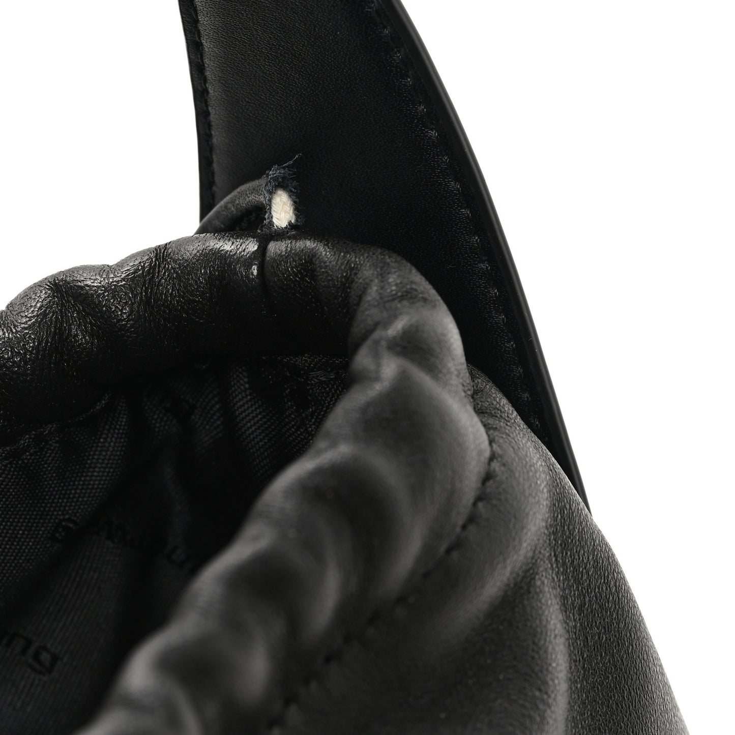Lambskin Nylon Small Ryan Bag Black