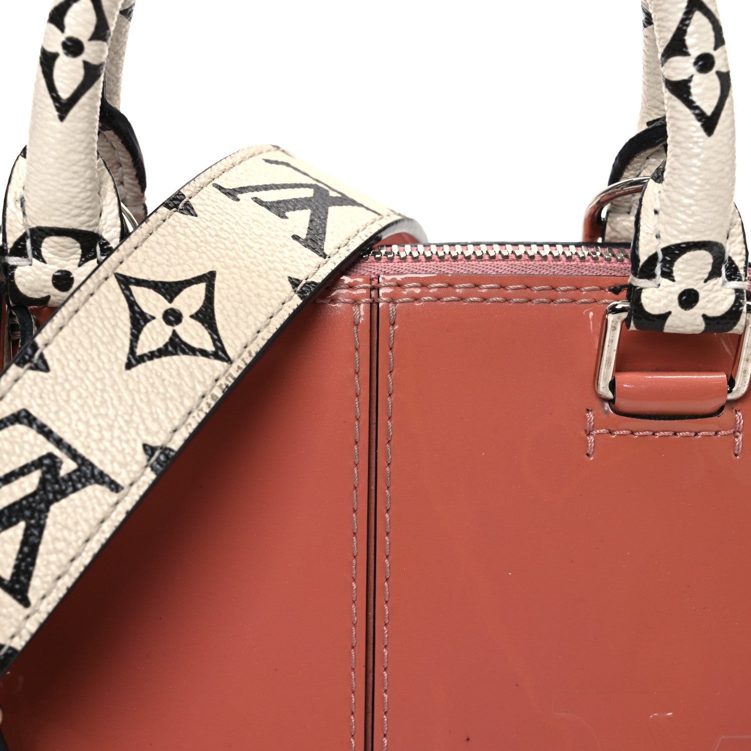 Louis Vuitton Patent Monogram Alma BB  Rose Blush 7 of 18