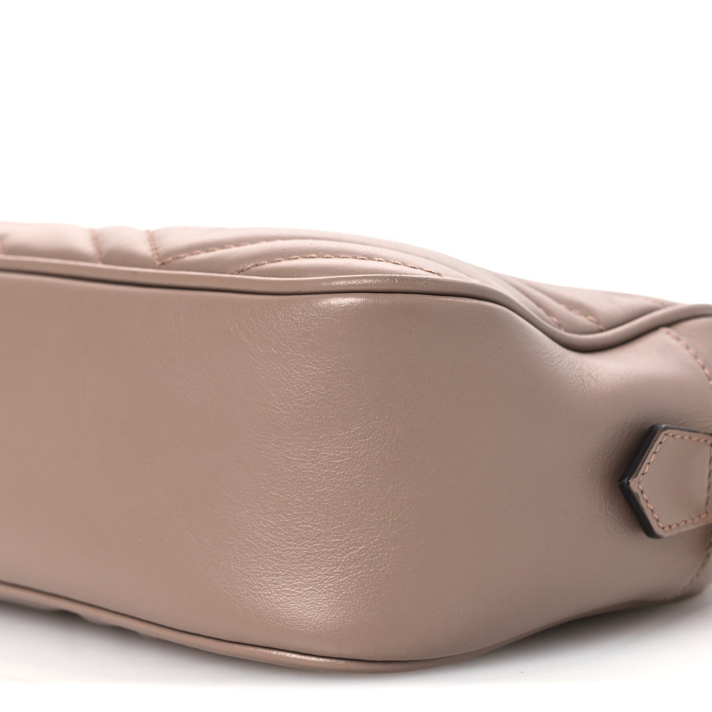 Calfskin Matelasse Small GG Marmont Chain Shoulder Bag Porcelain Rose