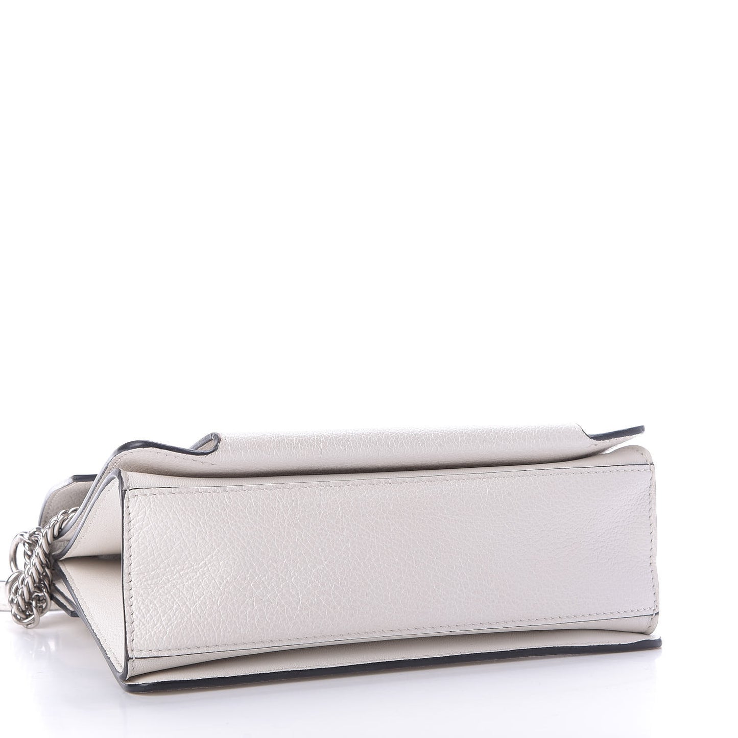 Goatskin Small GV3 Shoulder Bag White