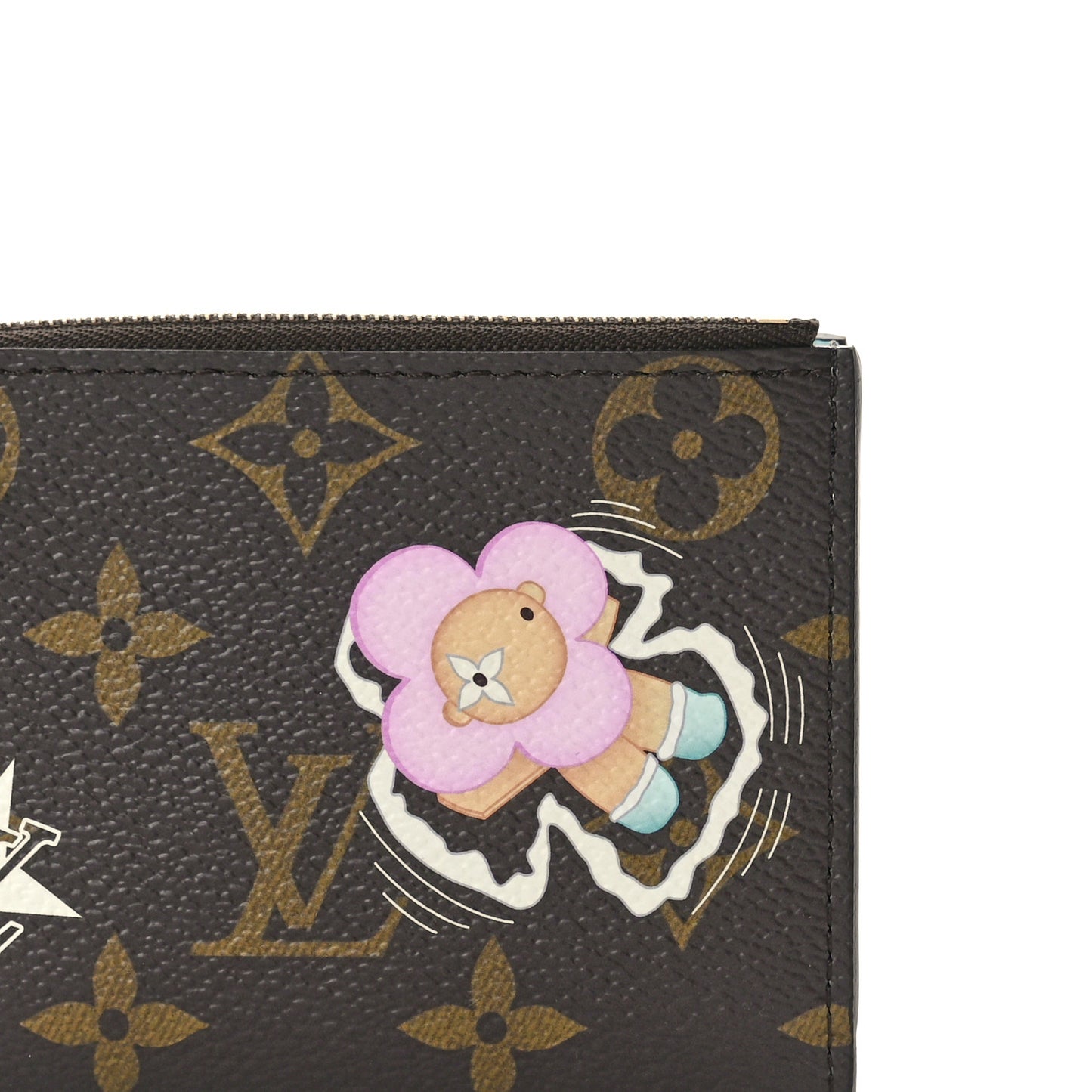 Monogram Snow Show Lisa Wallet Azur Frost