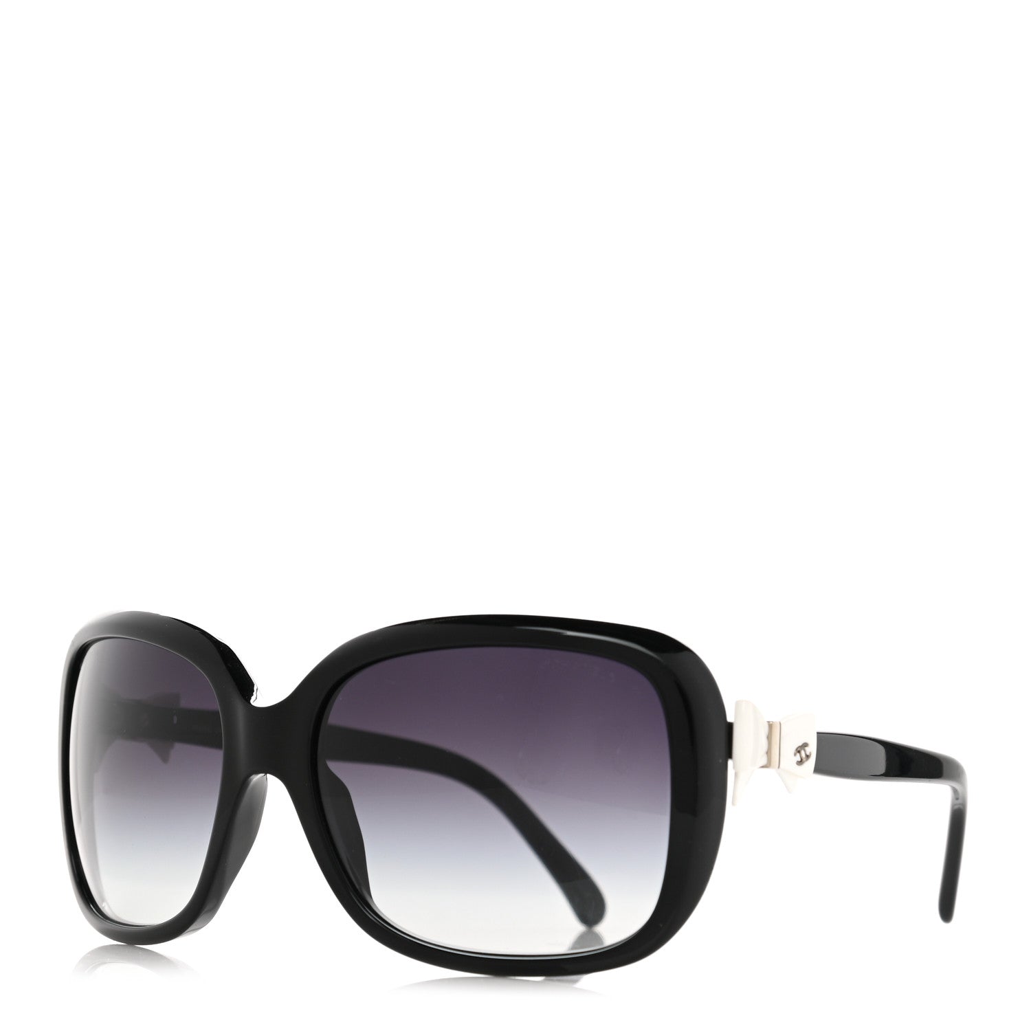 Chanel Acetate CC Bow Sunglasses 5171 Black White 1113486  display picture 3