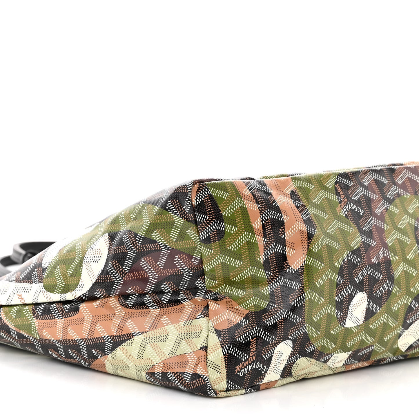 Goyardine Saint Louis Lettres Camouflage PM Black Green