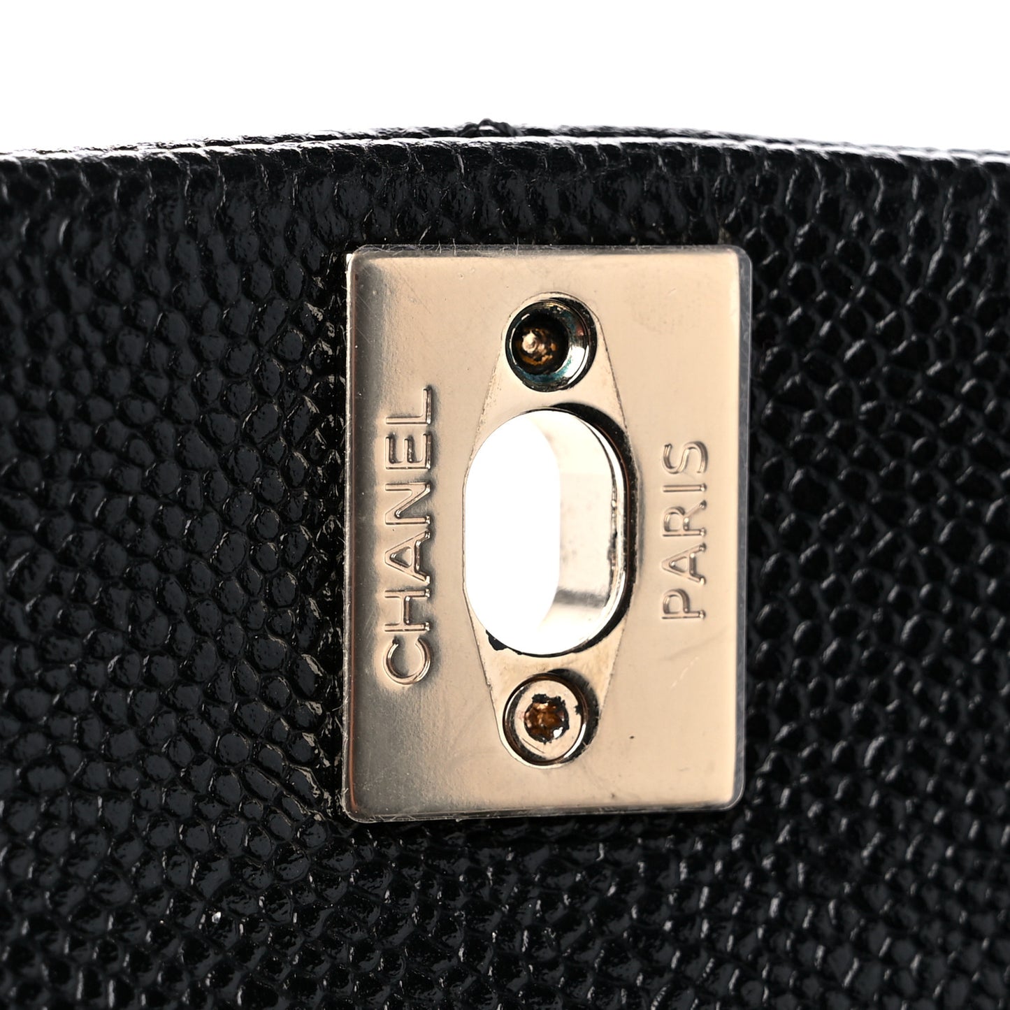 Shiny Caviar Quilted Small Duma Pockets Drawstring Backpack Black