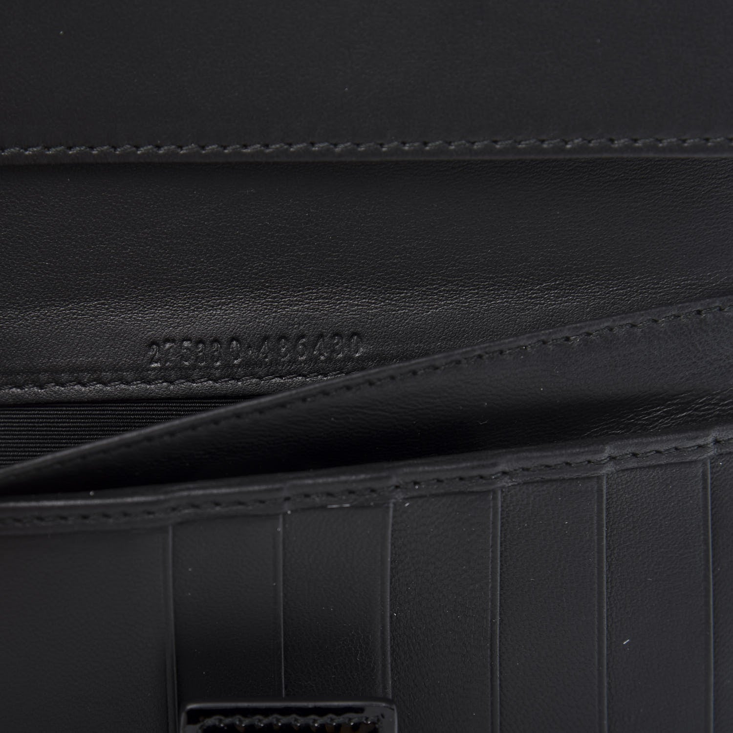 Alexander McQueen Patent Skull Continental Wallet Black 8 of 11