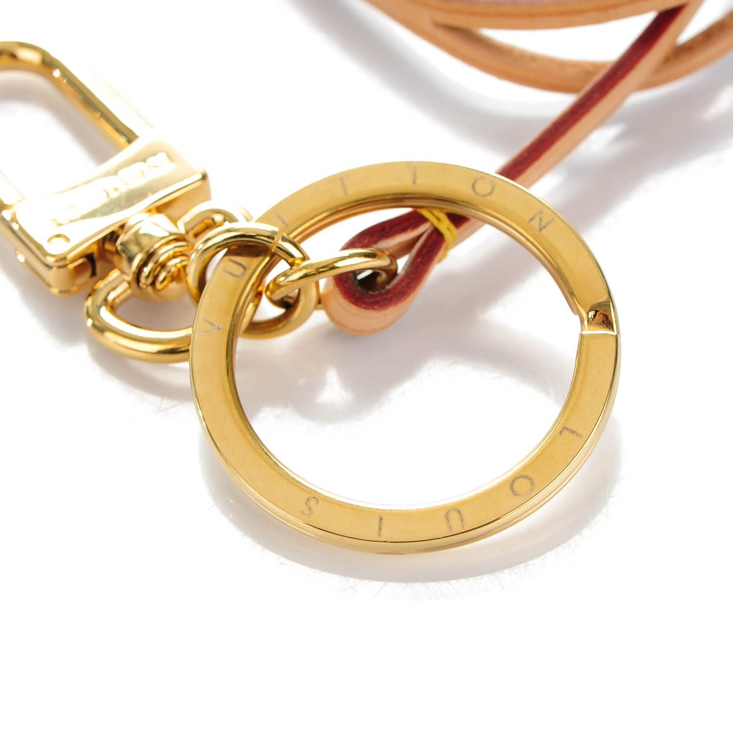Vachetta D Ring Charm