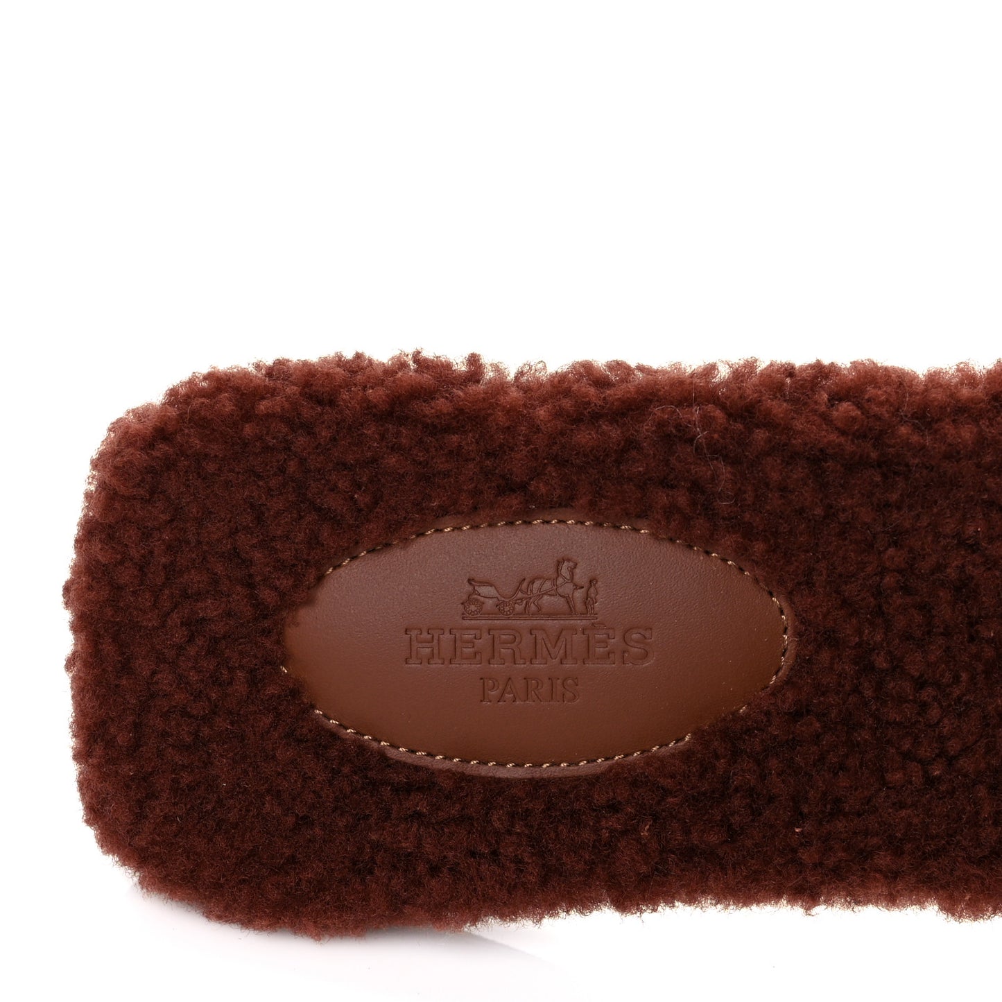 Woolskin Oran Sandals 38 Cognac