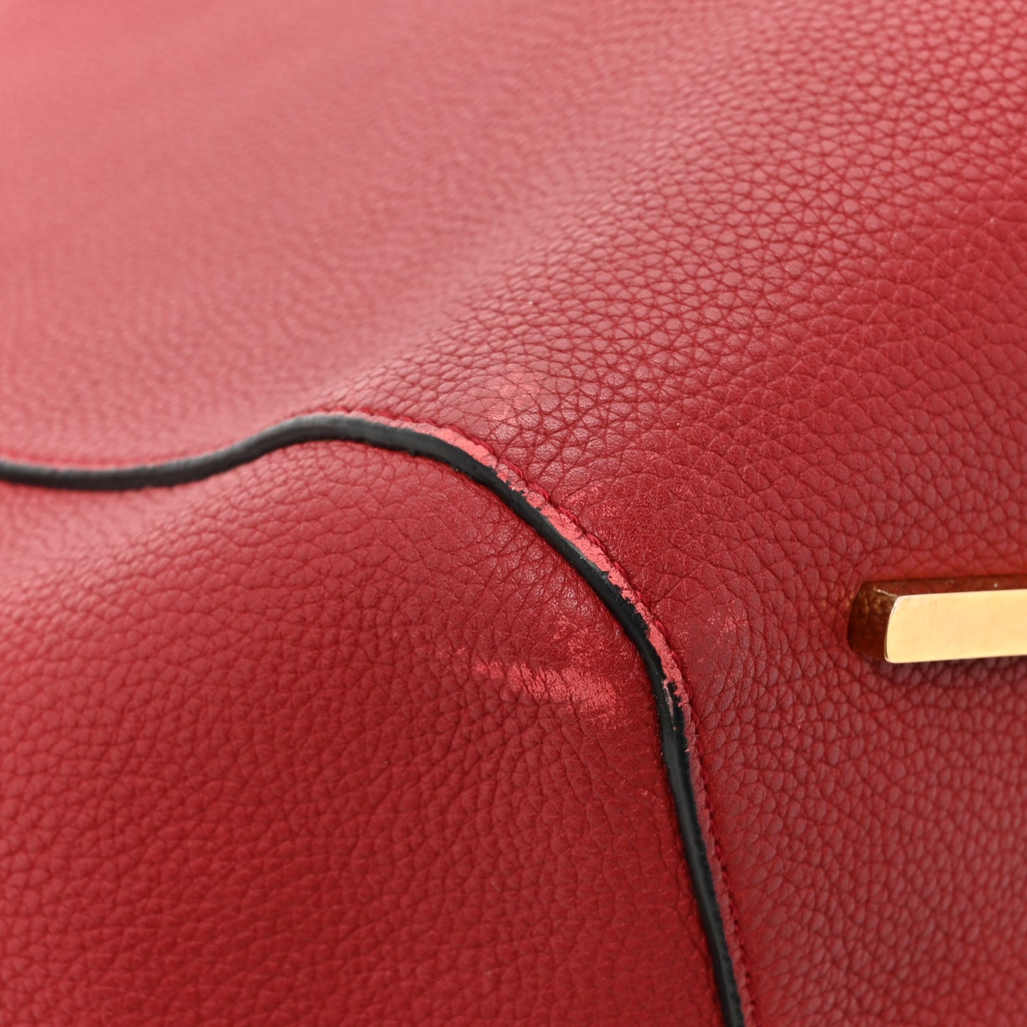 Calfskin Barcelona Tote Scarlet Red